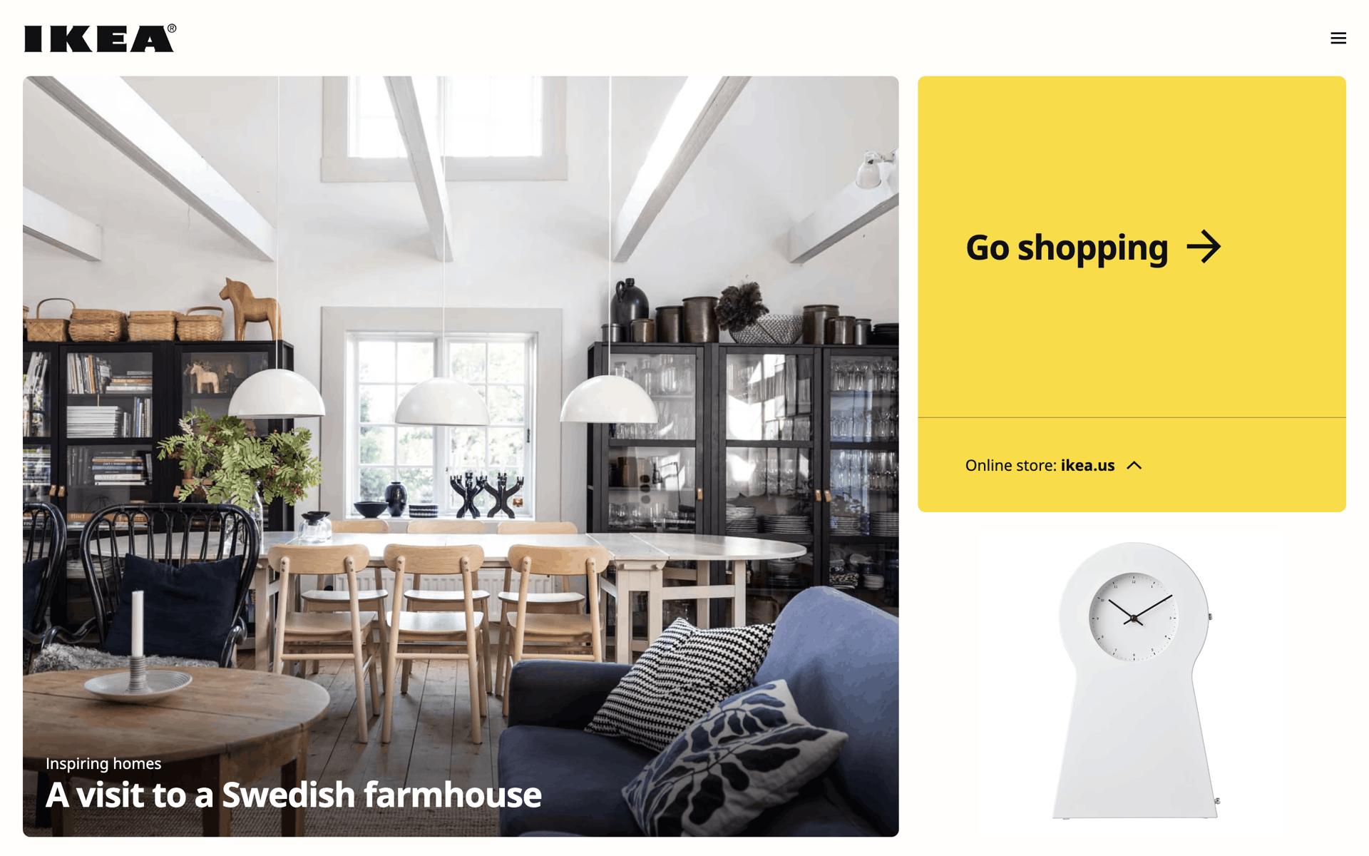IKEA Web Shopping interface screenshot 1