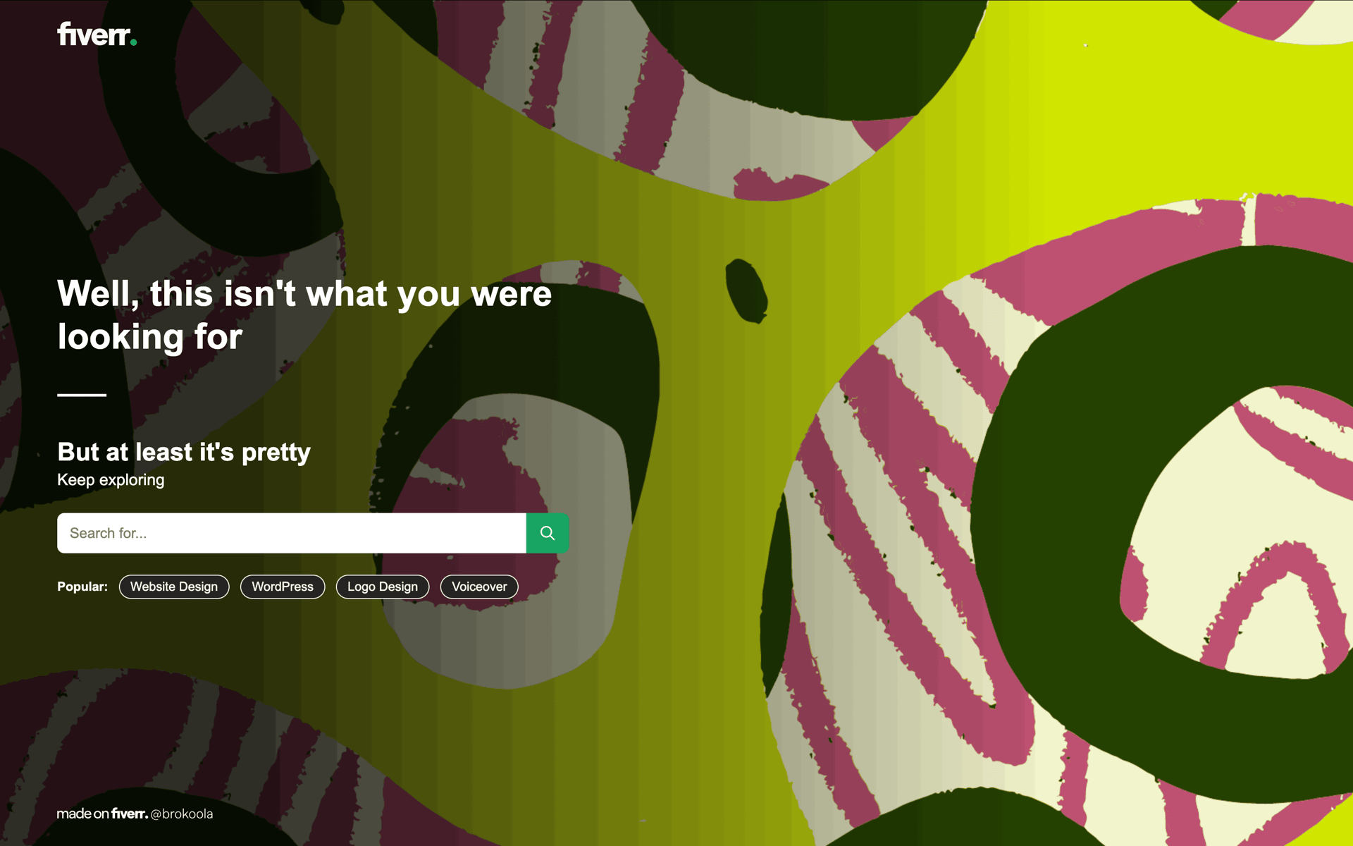Fiverr Web Business interface screenshot 4