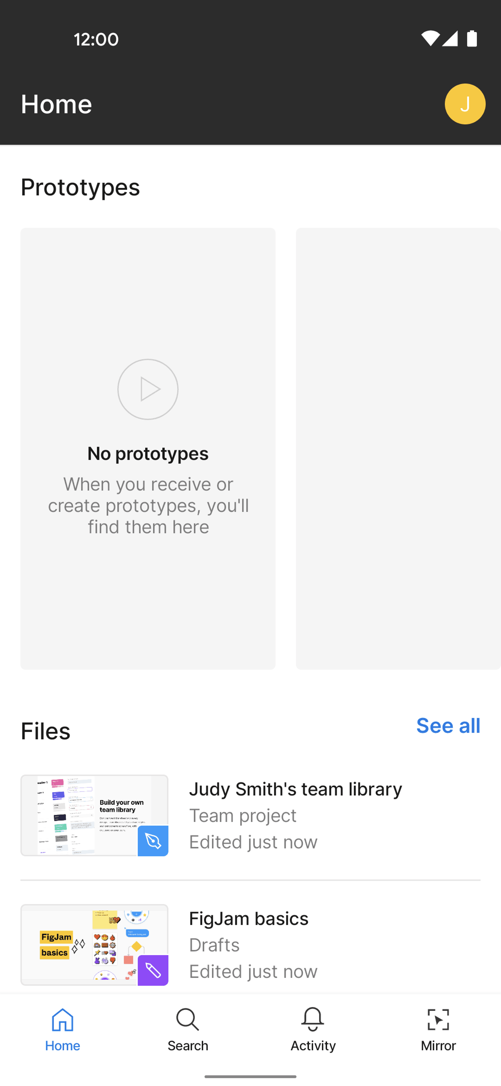 Figma Android Collaboration interface screenshot 2
