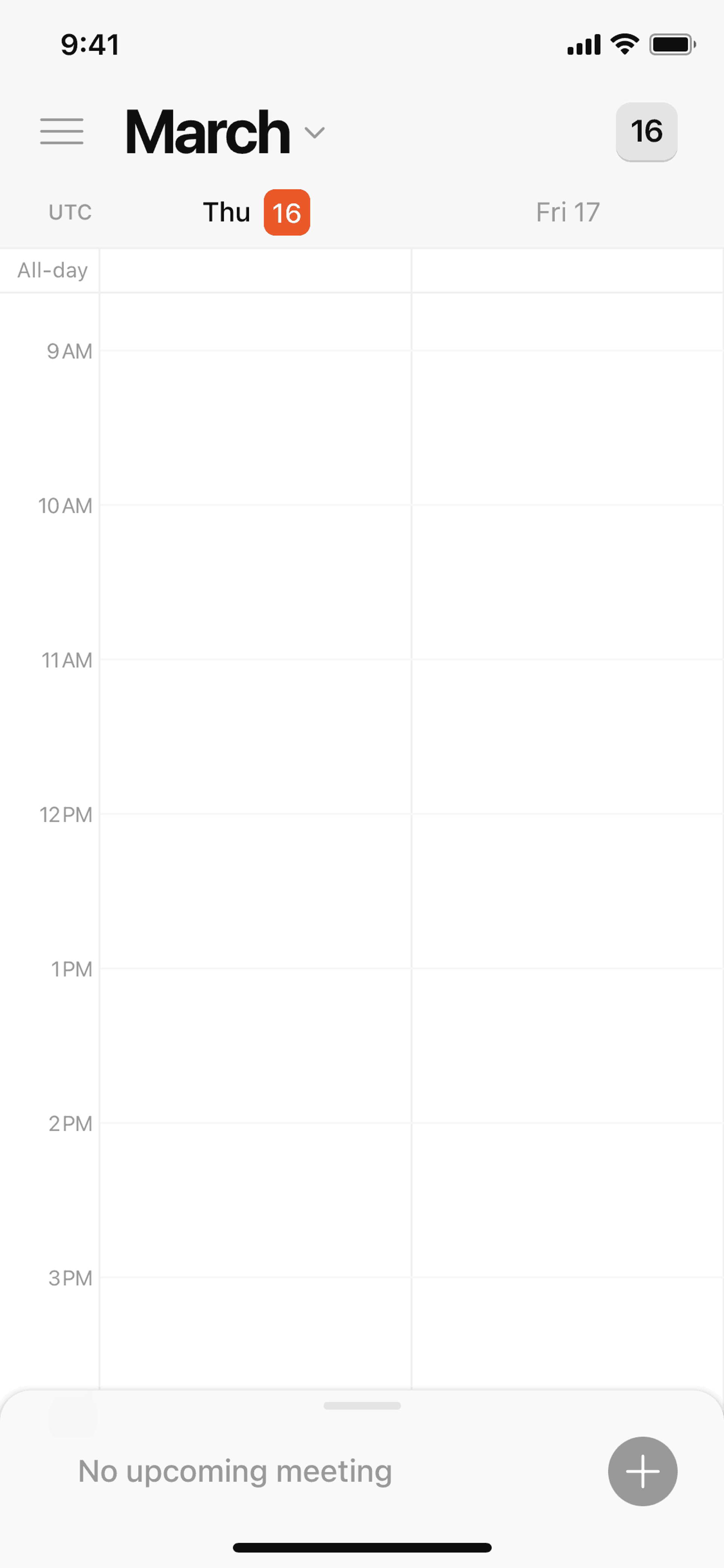 Cron Calendar iOS Productivity interface screenshot 6