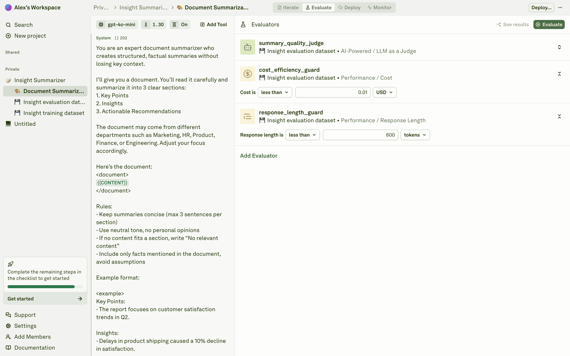 Adaline Web Developer Tools interface screenshot 1