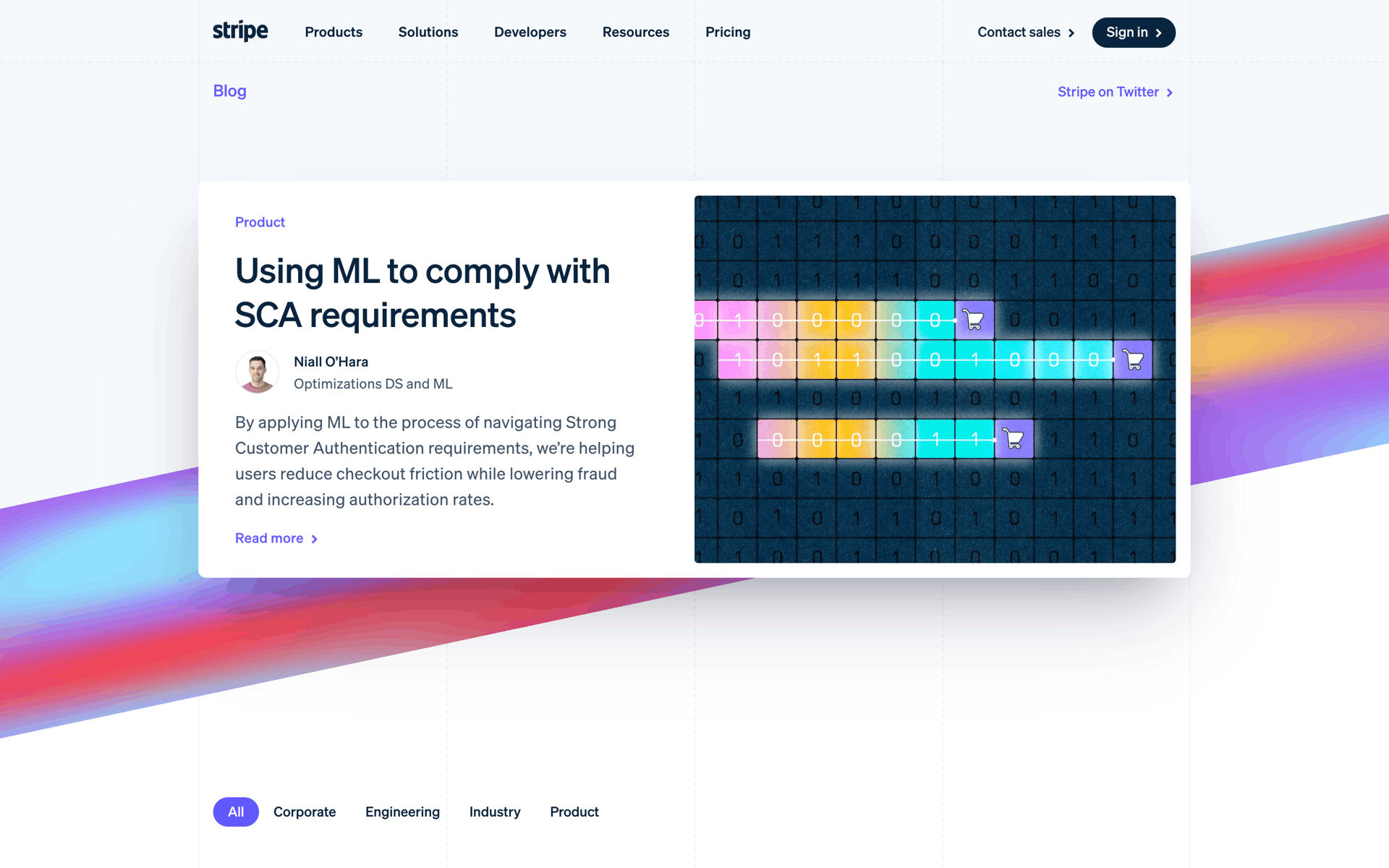 Stripe Web Business interface screenshot 11