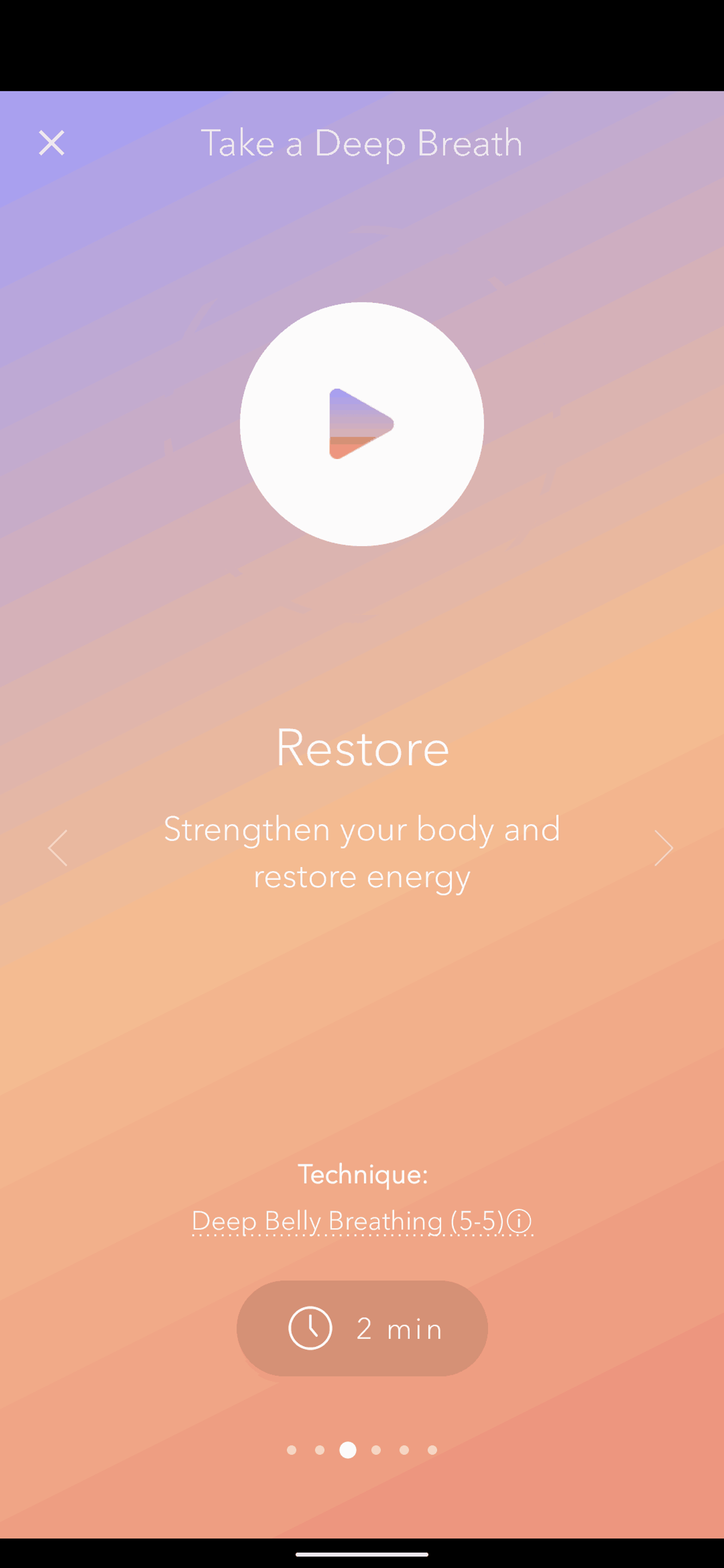 Calm Android Health & Fitness interface screenshot 24