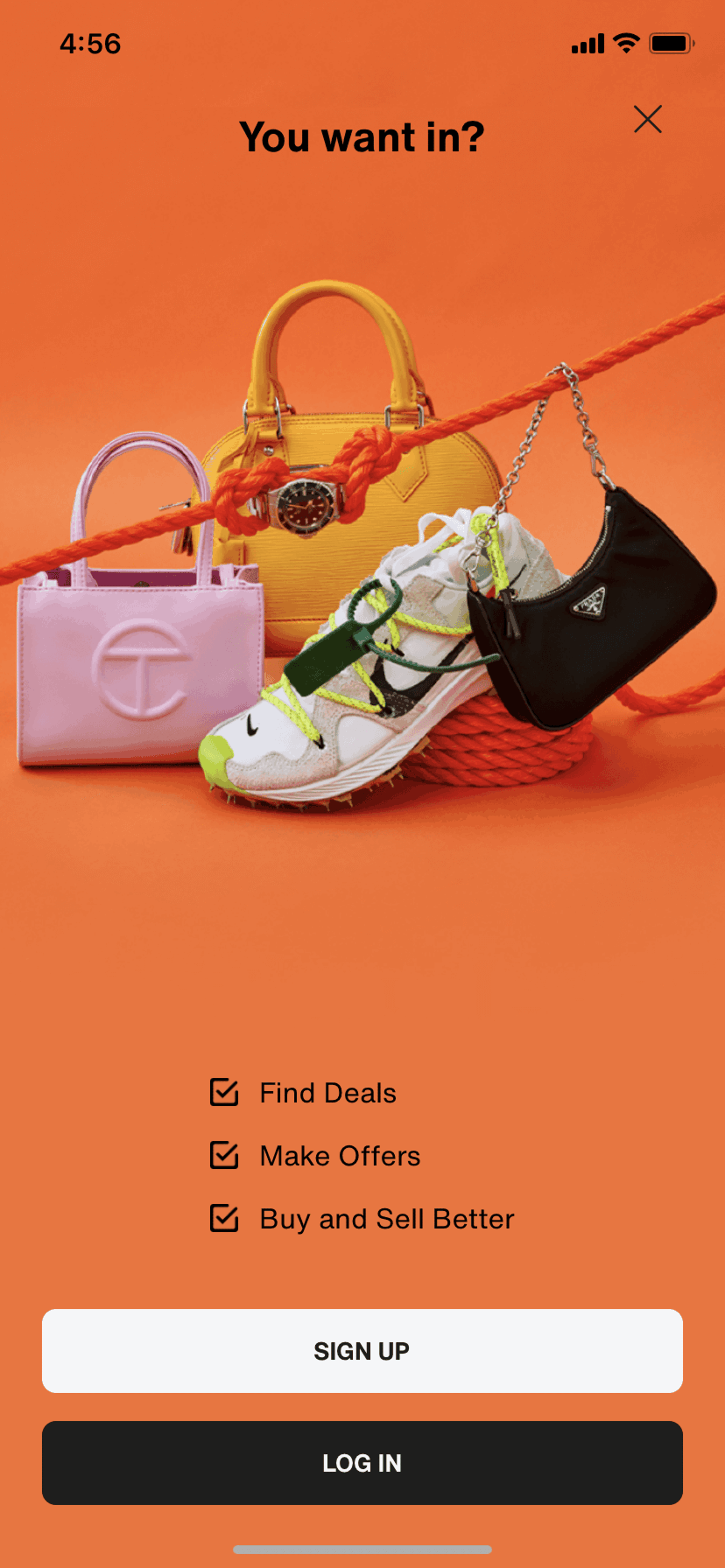 Vestiaire Collective iOS Shopping interface screenshot 4