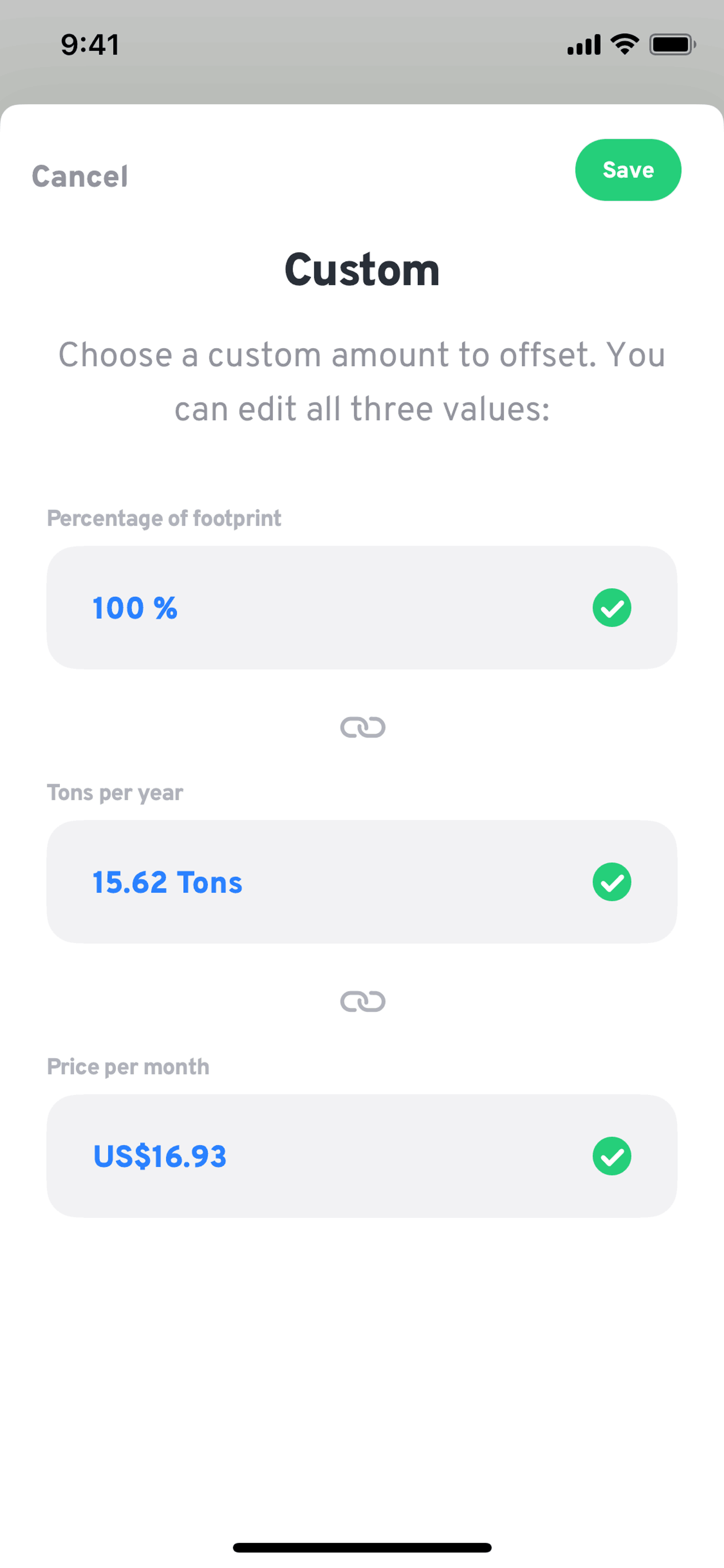Klima iOS Lifestyle interface screenshot 24