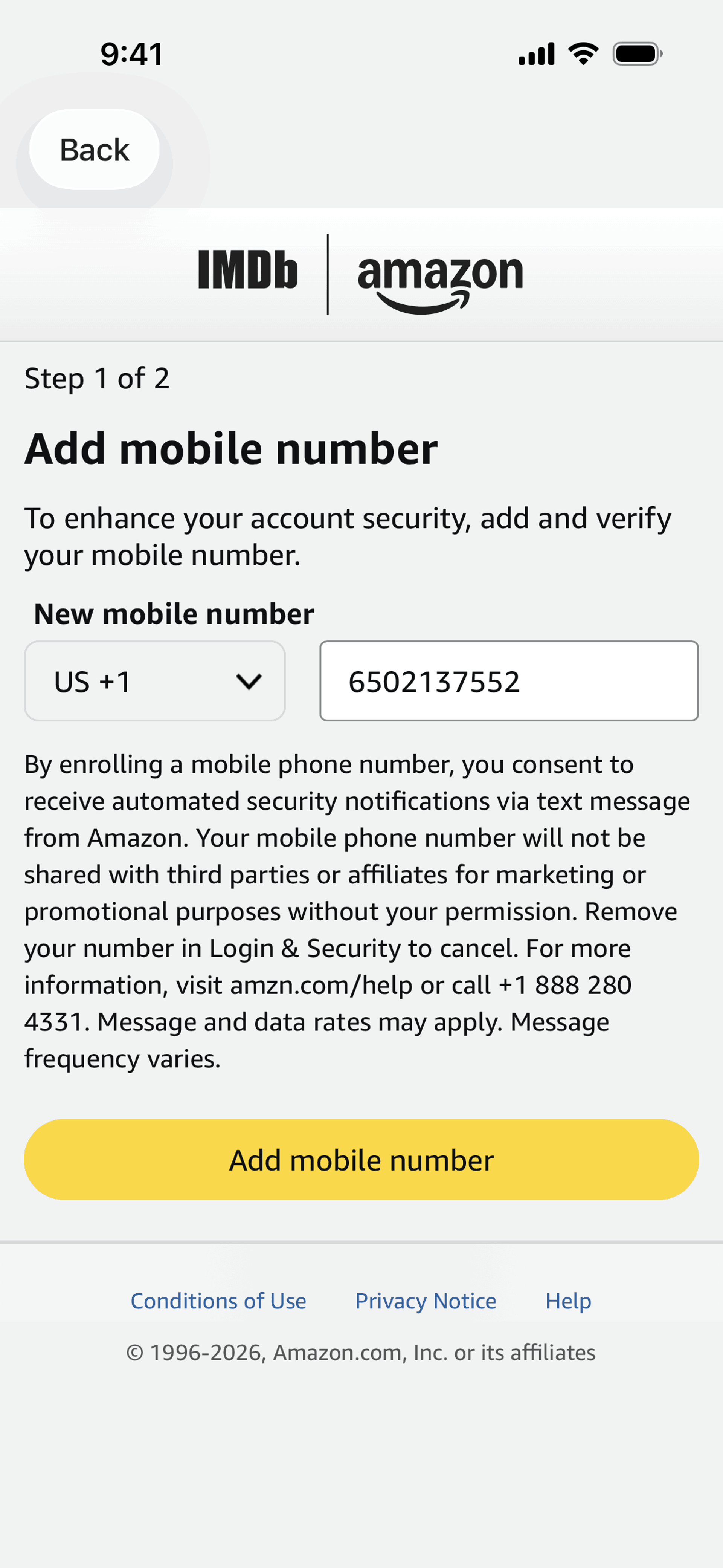 IMDb iOS Entertainment interface screenshot 17
