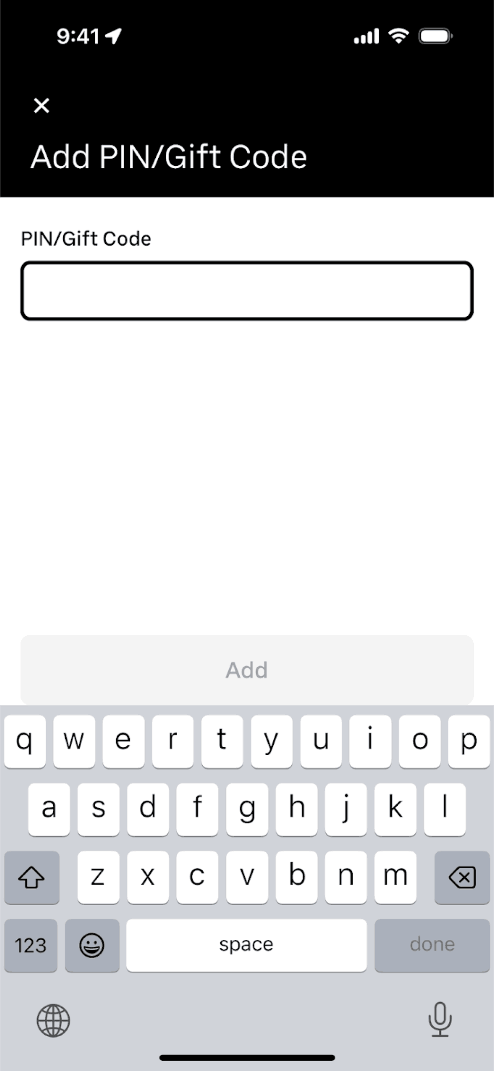 Uber iOS Travel & Transportation interface screenshot 9