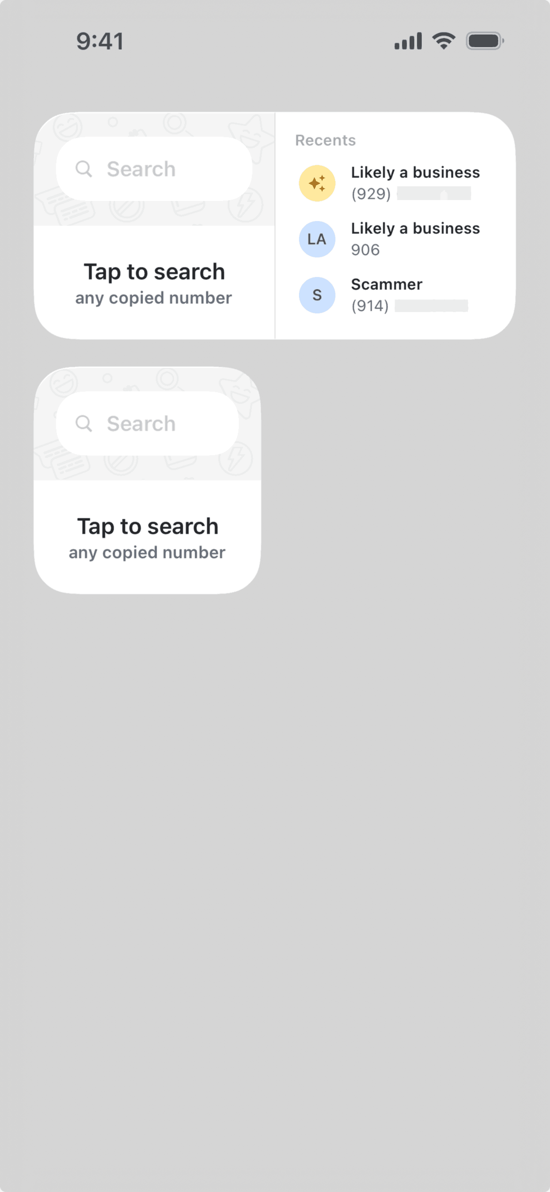 Truecaller iOS Utilities interface screenshot 1