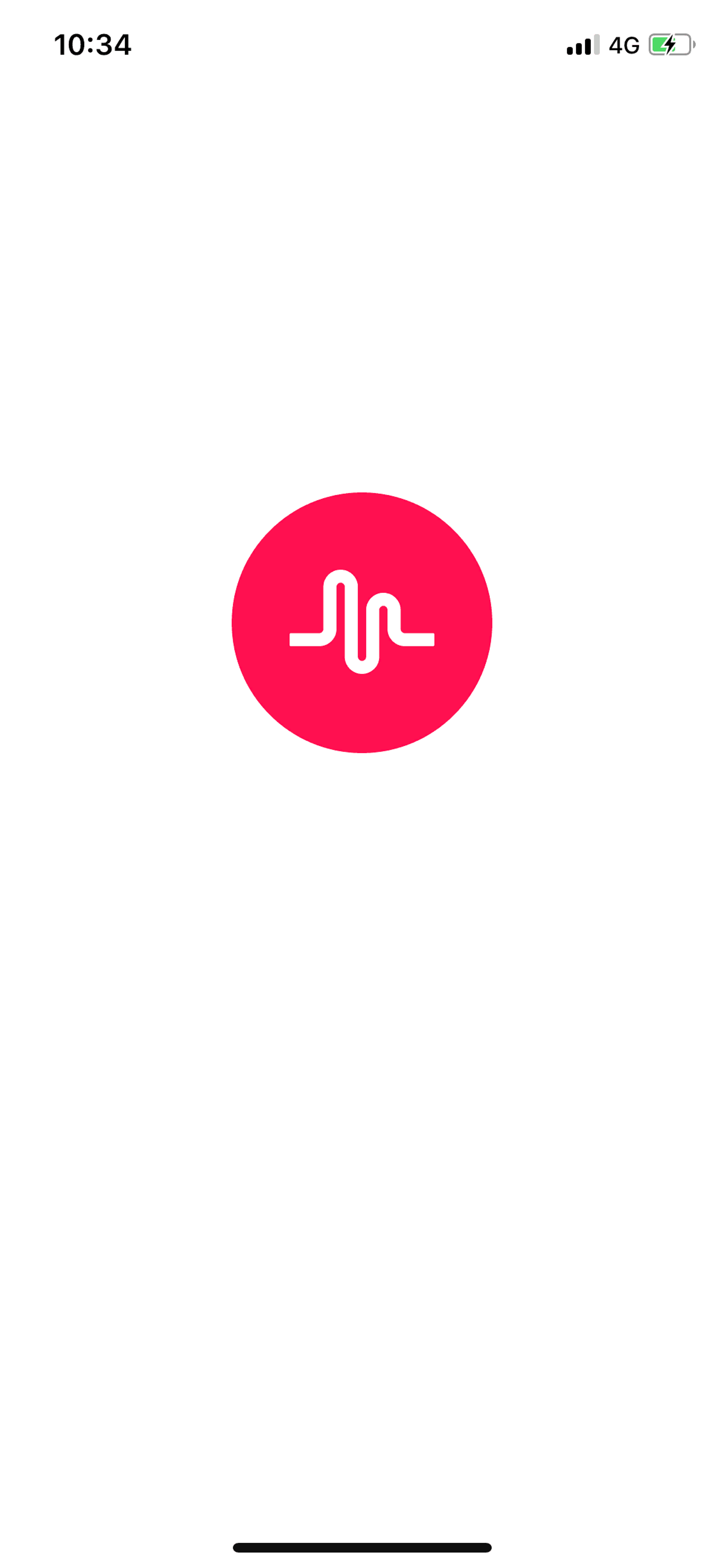 musical.ly iOS Photo & Video interface screenshot 1