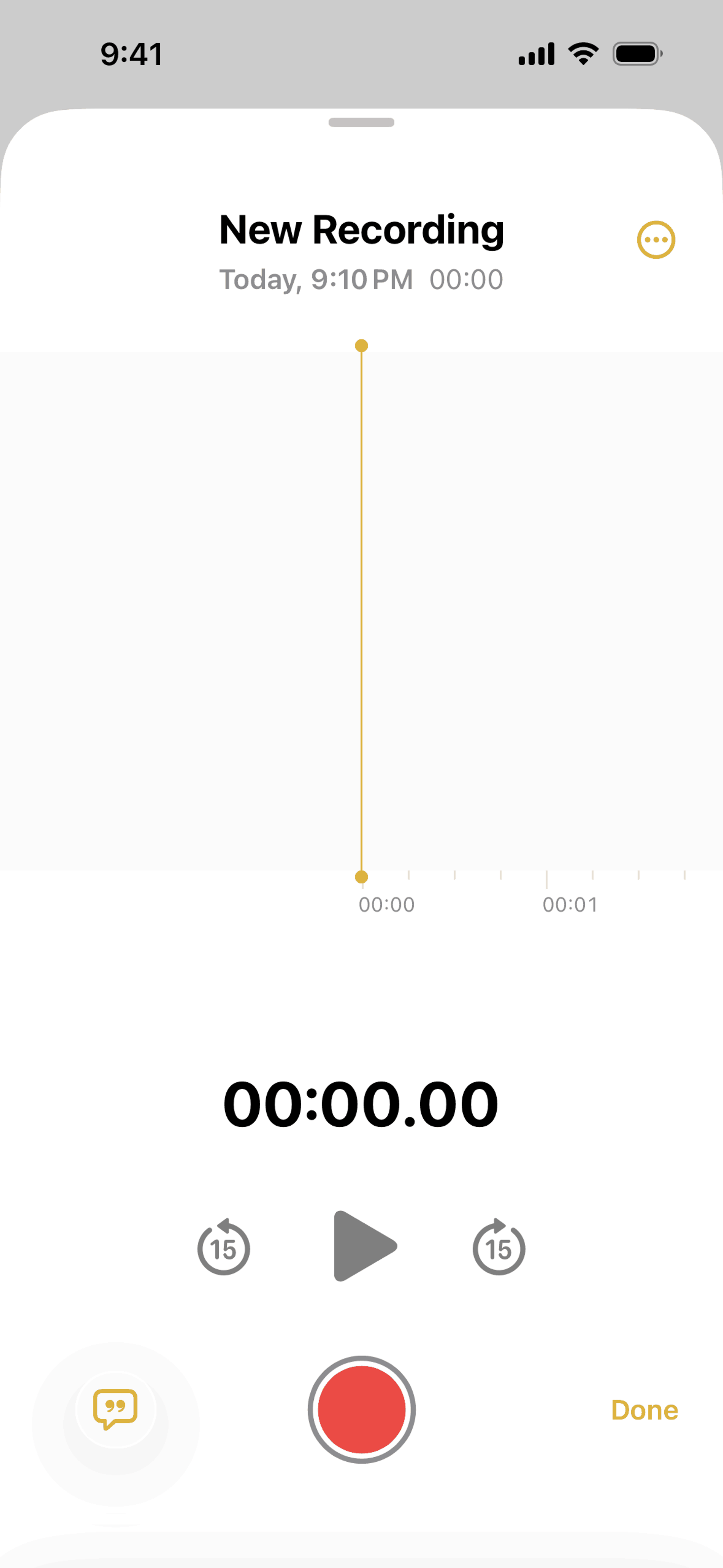 Apple Notes iOS Productivity interface screenshot 2