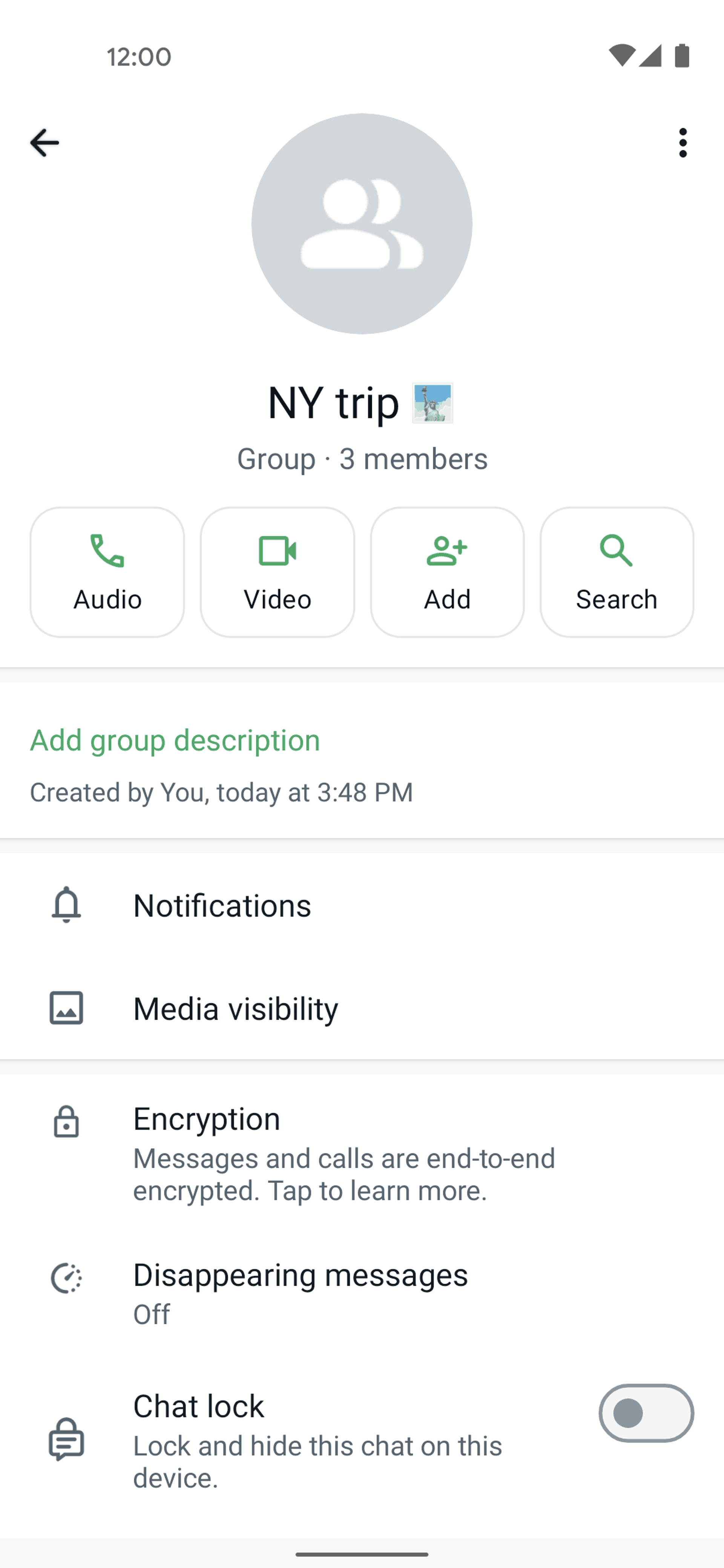 WhatsApp Android Social Networking interface screenshot 18