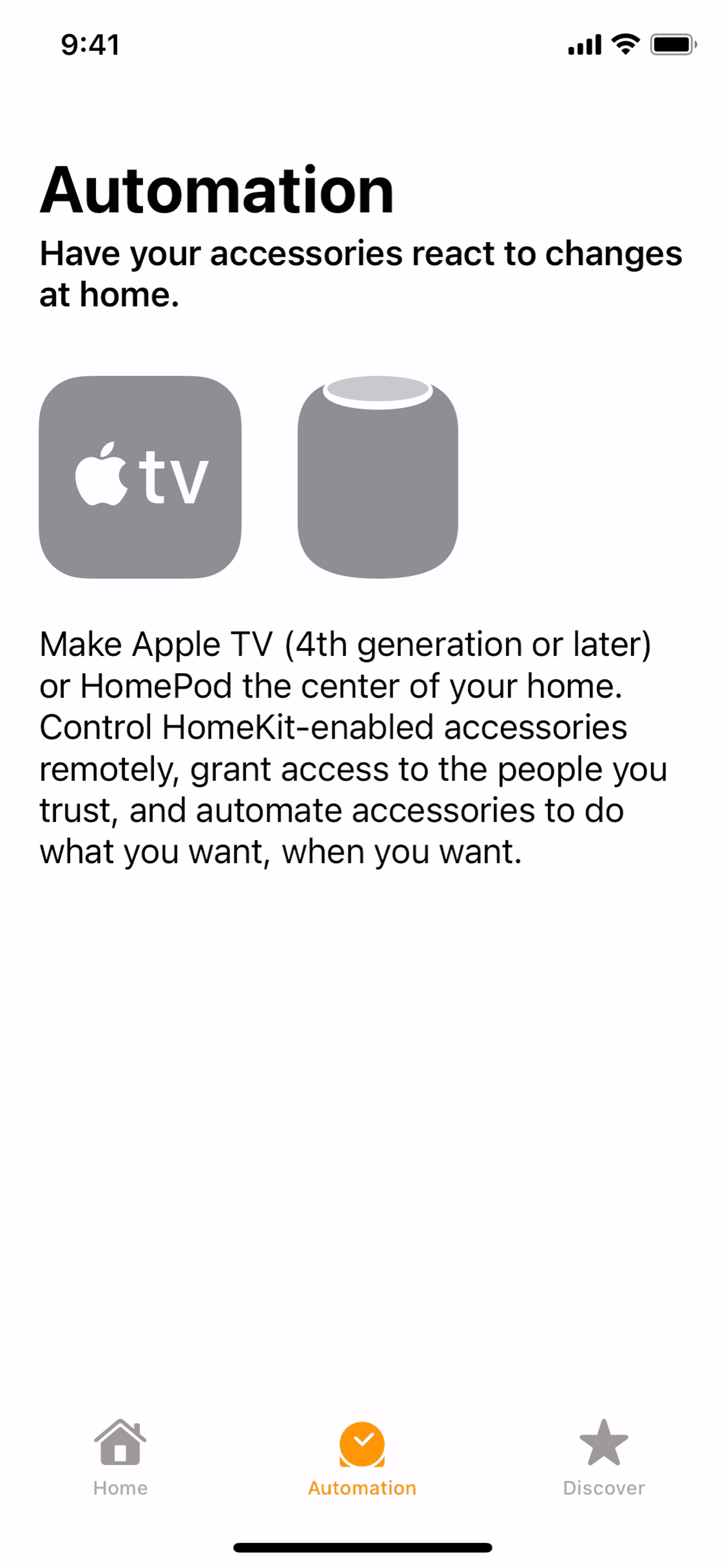 Apple Home iOS Lifestyle interface screenshot 6