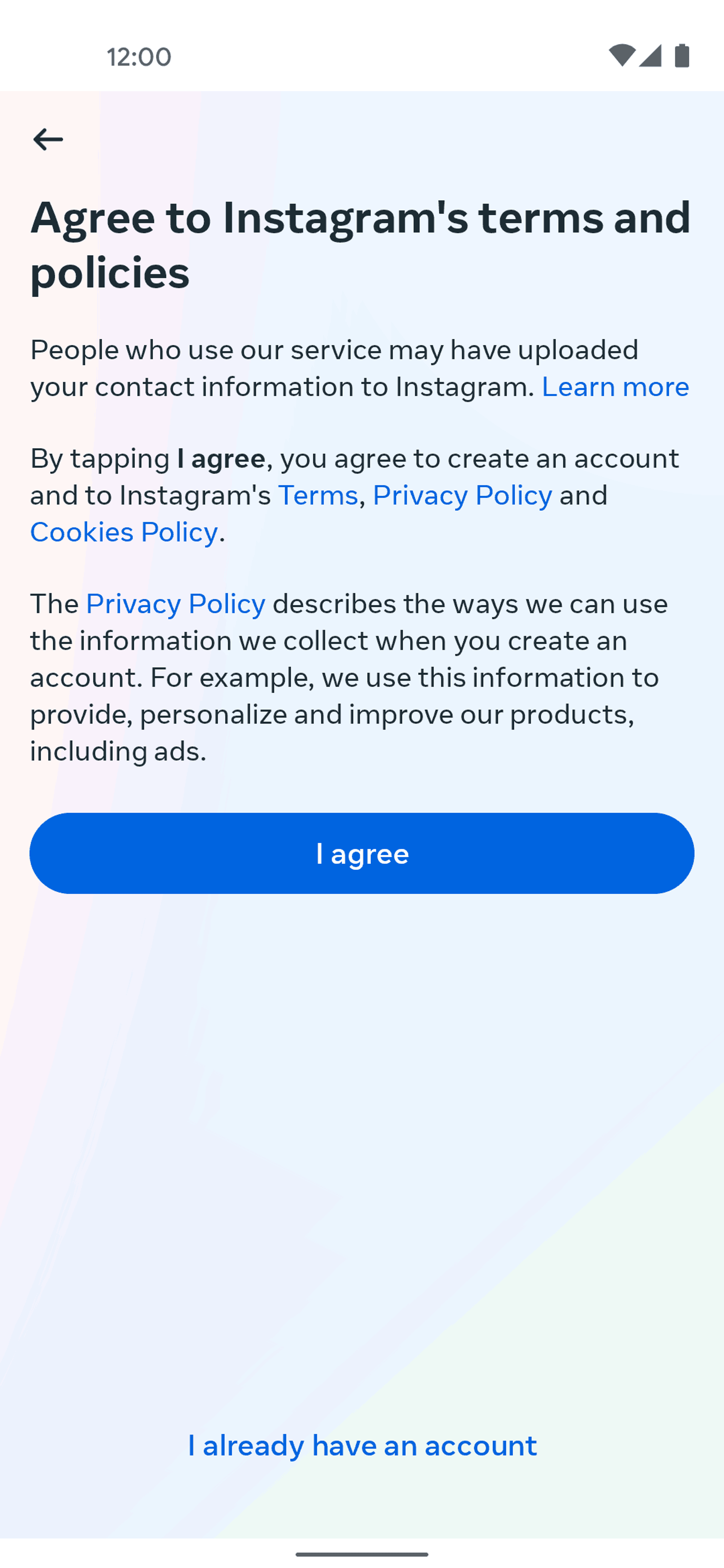 Instagram Android Photo & Video interface screenshot 20