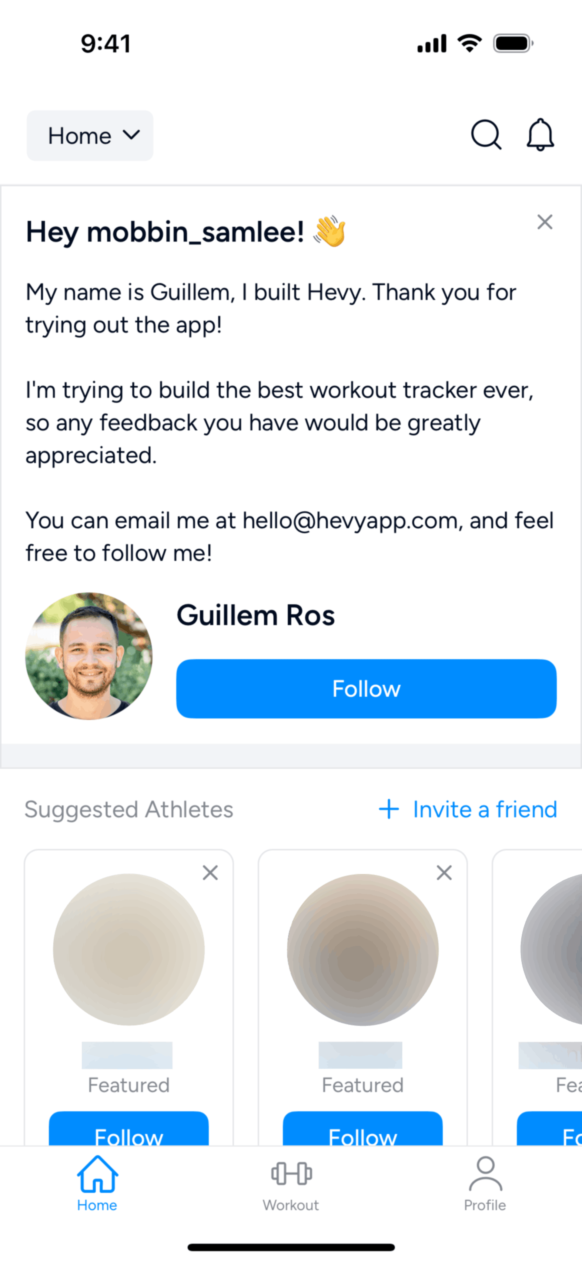 Hevy iOS Health & Fitness interface screenshot 24