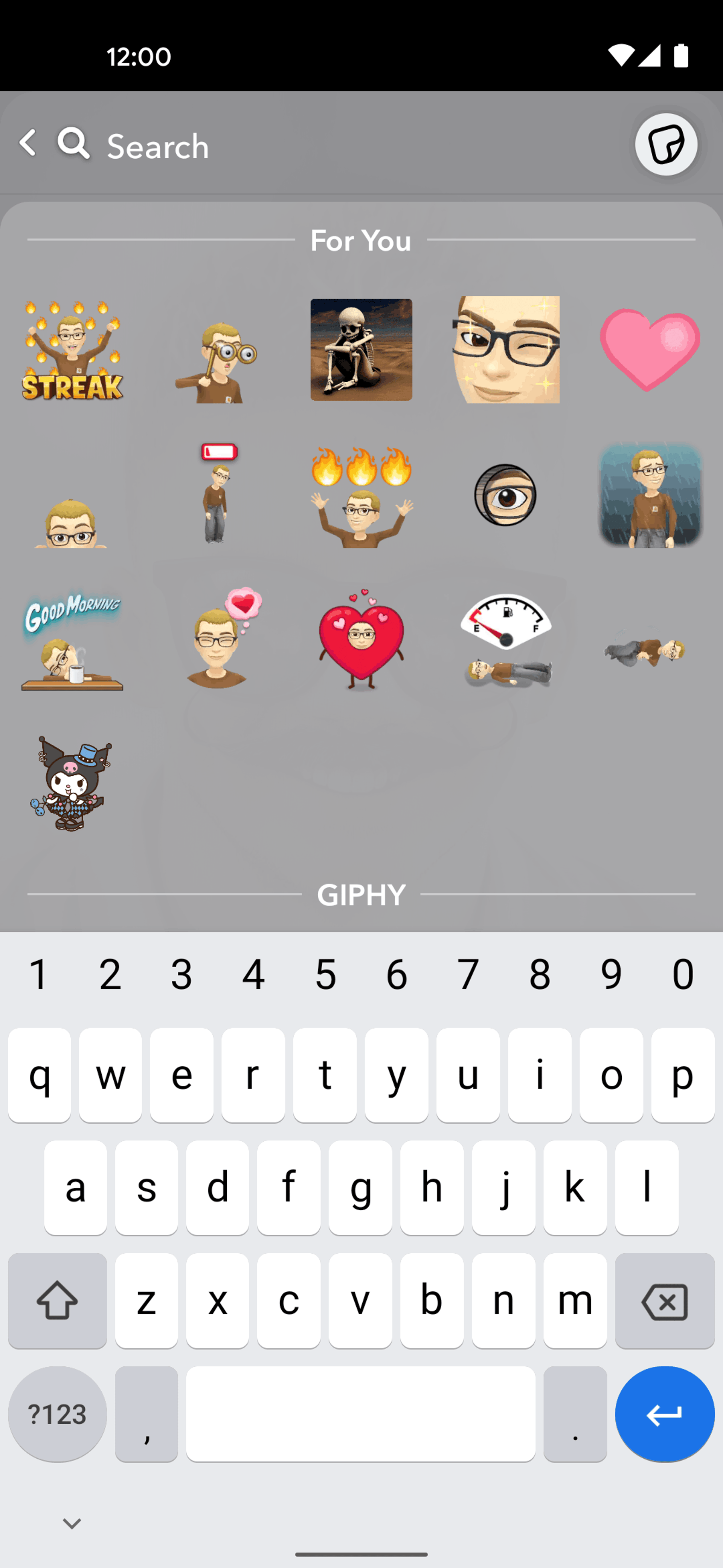 Snapchat Android Social Networking interface screenshot 9
