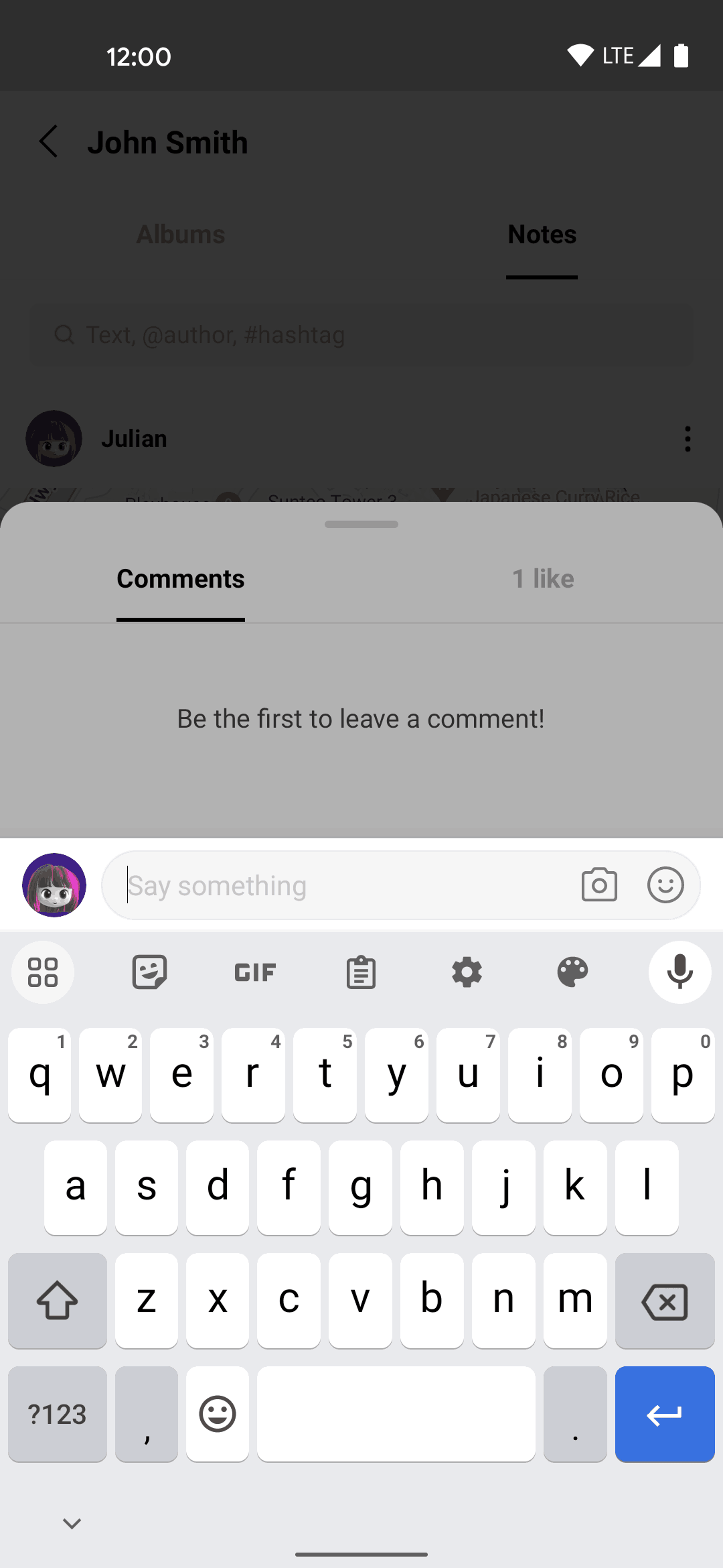 LINE Android Social Networking interface screenshot 9