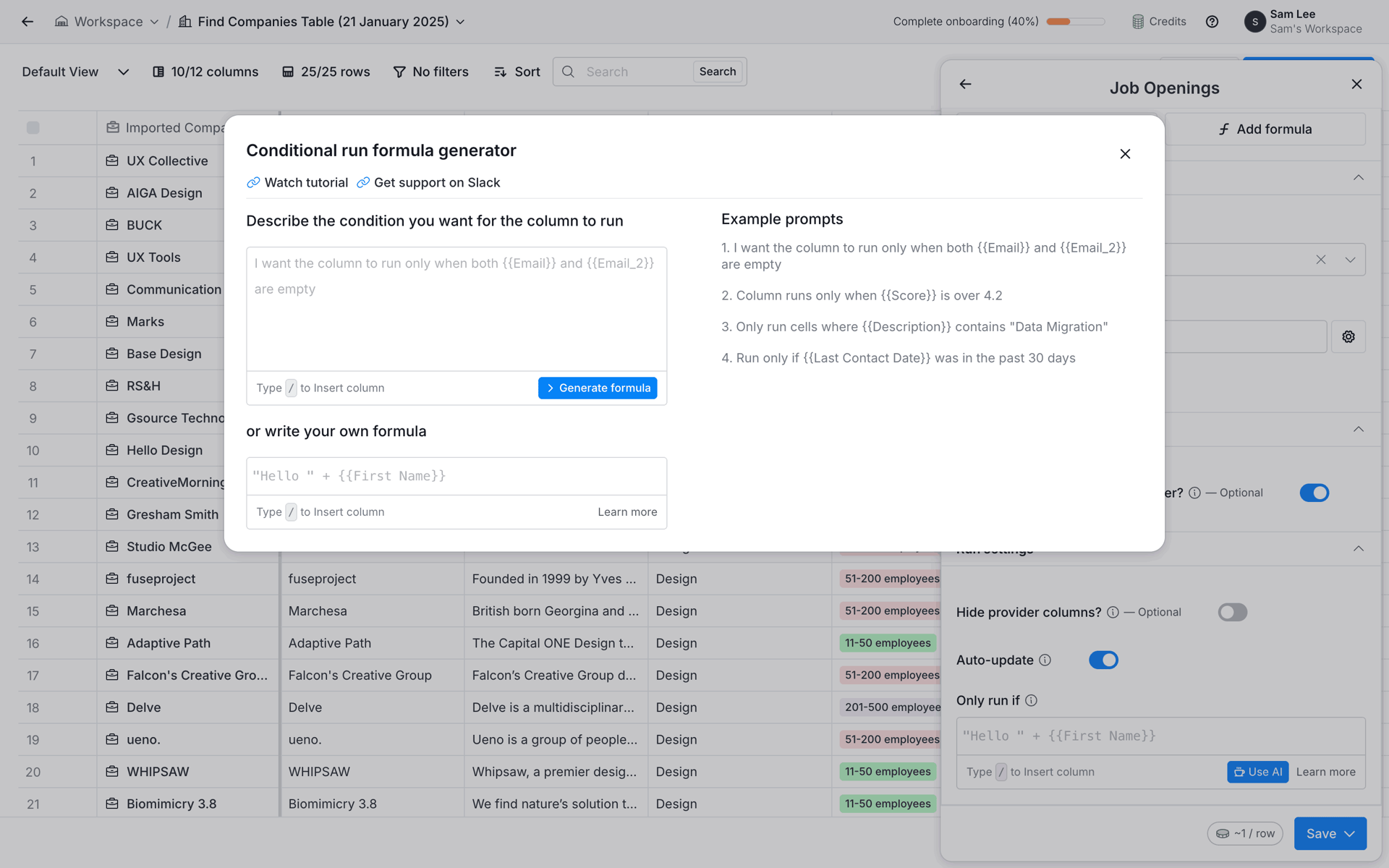 Clay Web Business interface screenshot 11