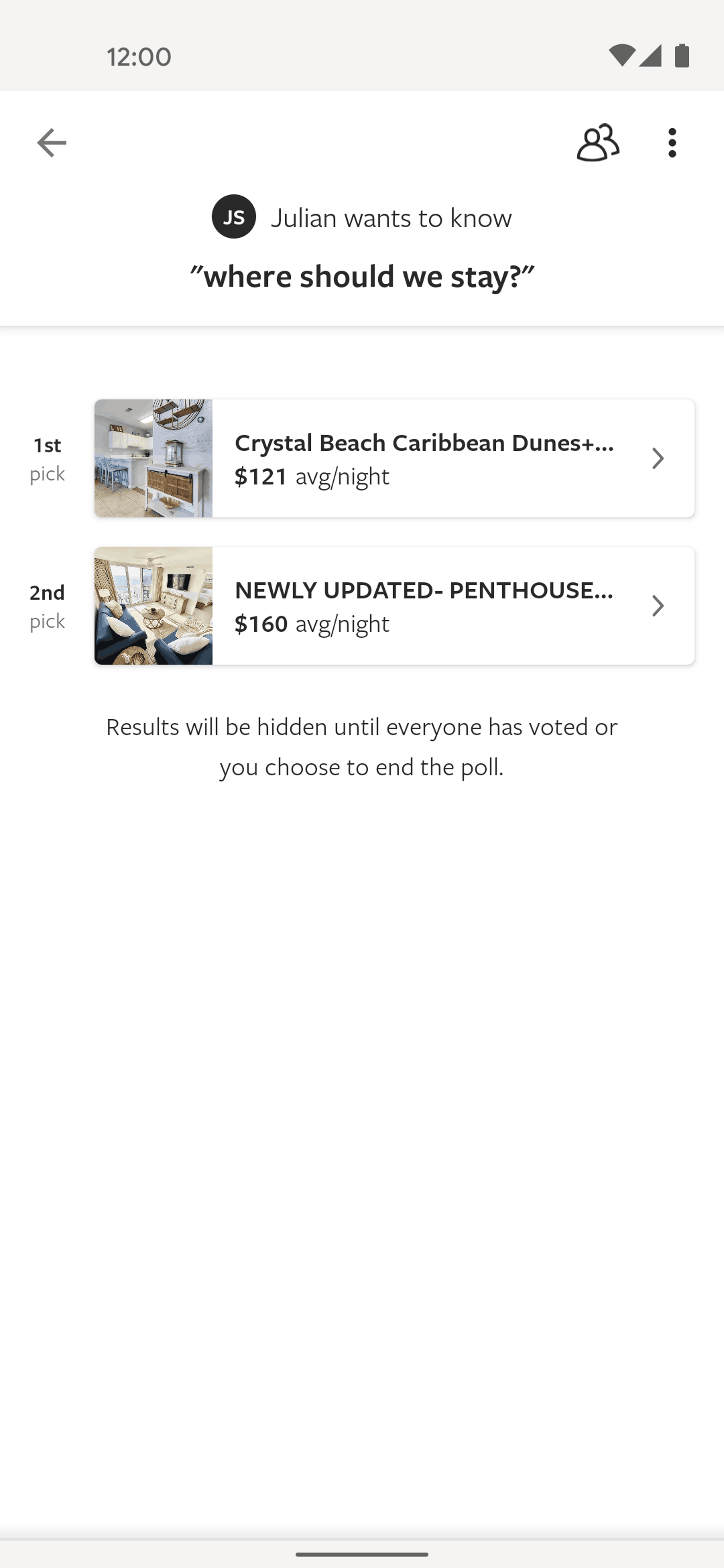 Vrbo Android Real Estate interface screenshot 5
