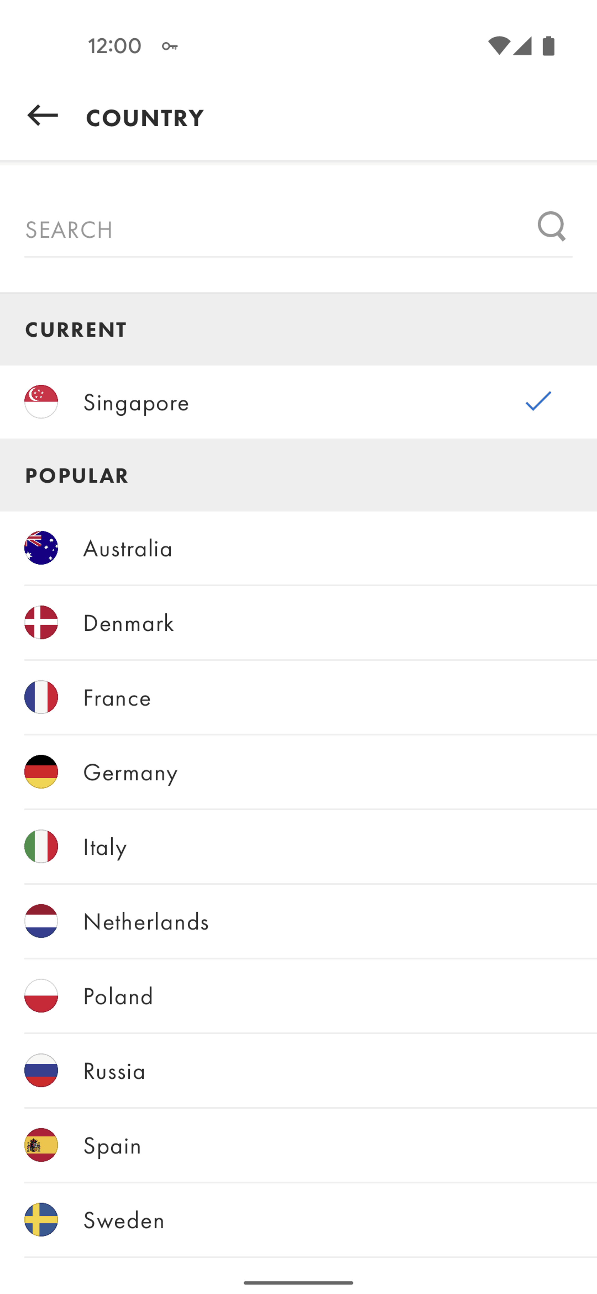 ASOS Android Shopping interface screenshot 15