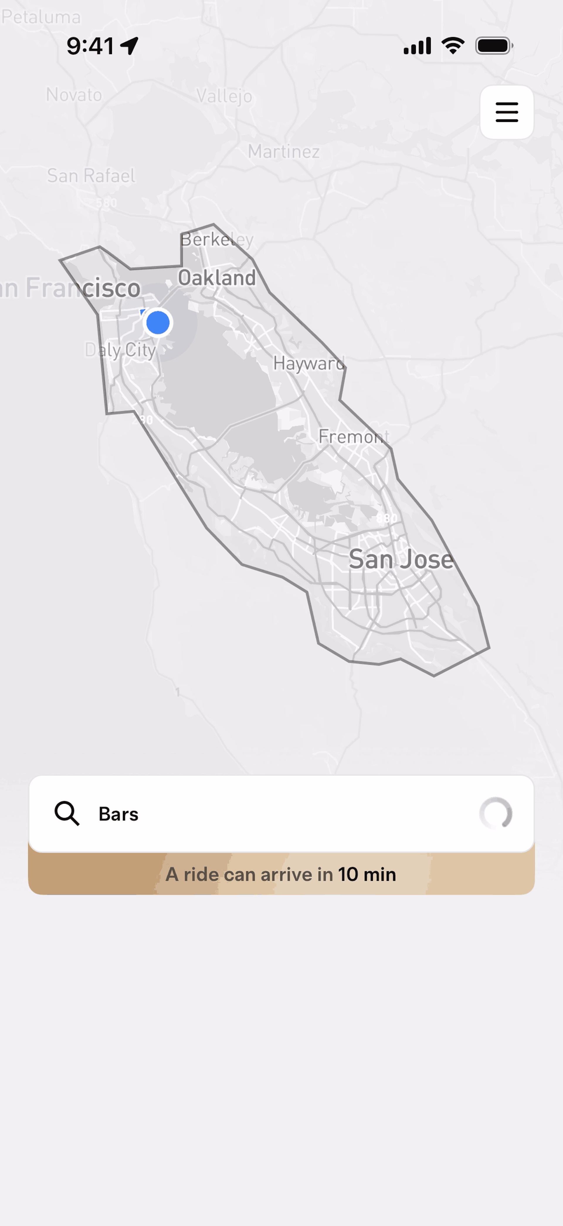 Tesla Robotaxi iOS Travel & Transportation interface screenshot 11
