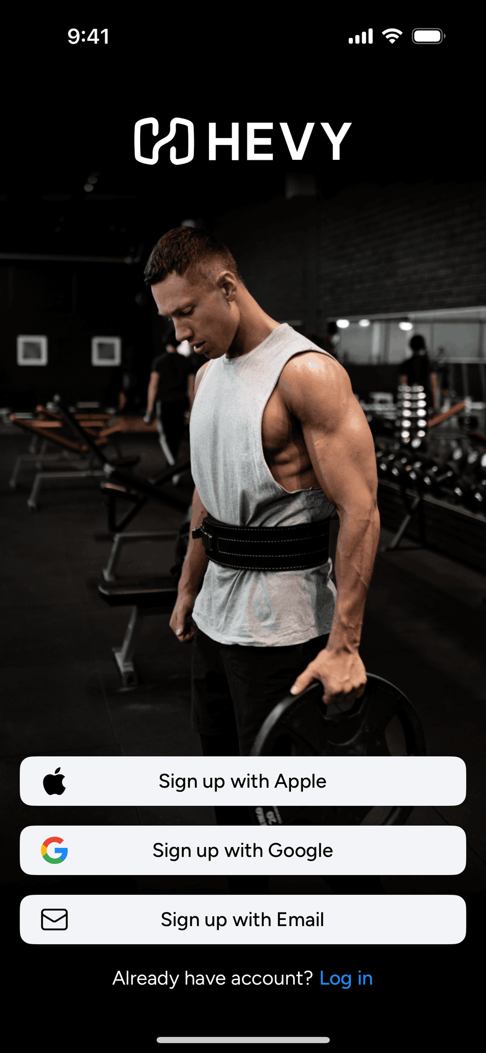 Hevy iOS Health & Fitness interface screenshot 5