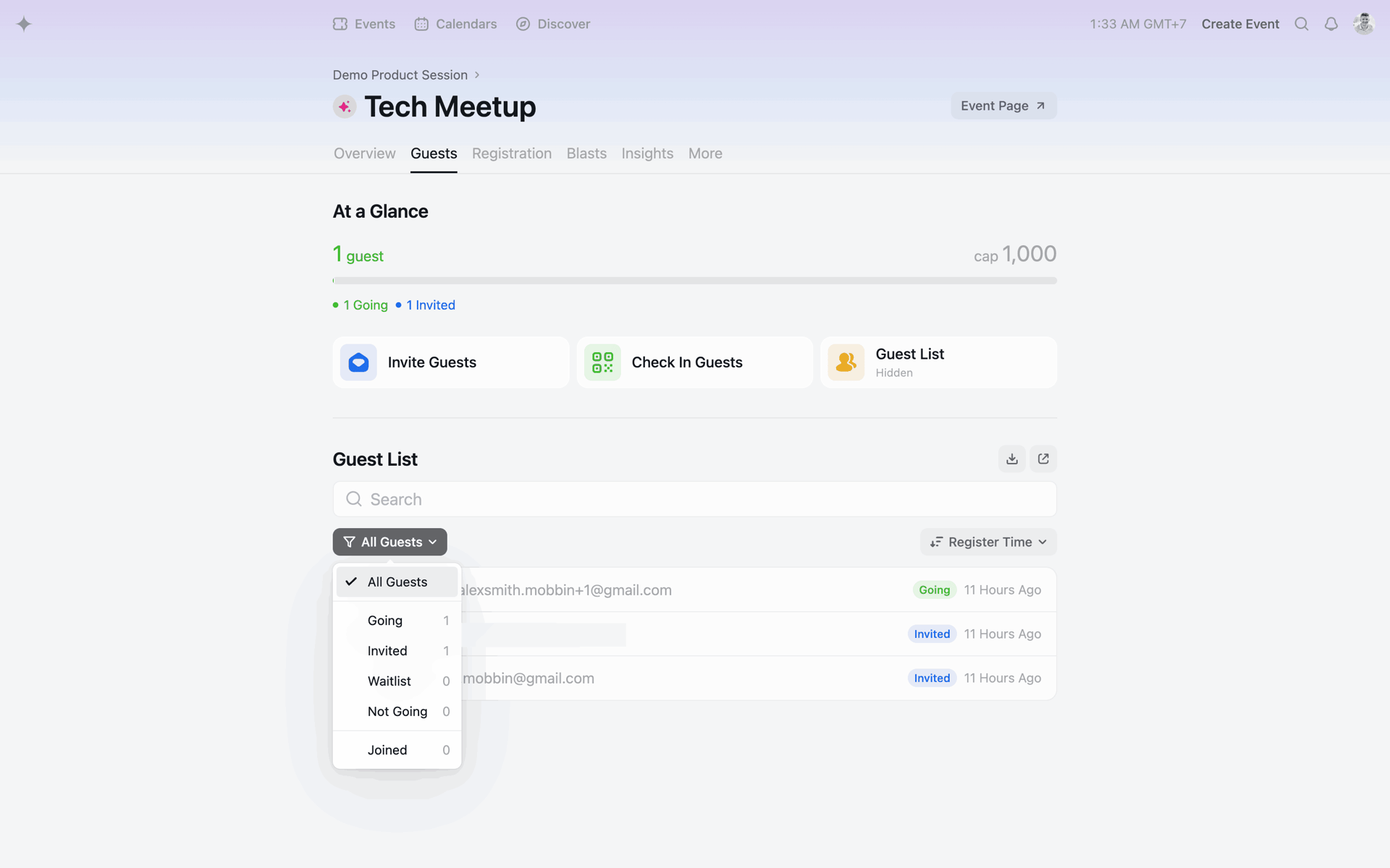 Luma Web Lifestyle interface screenshot 9
