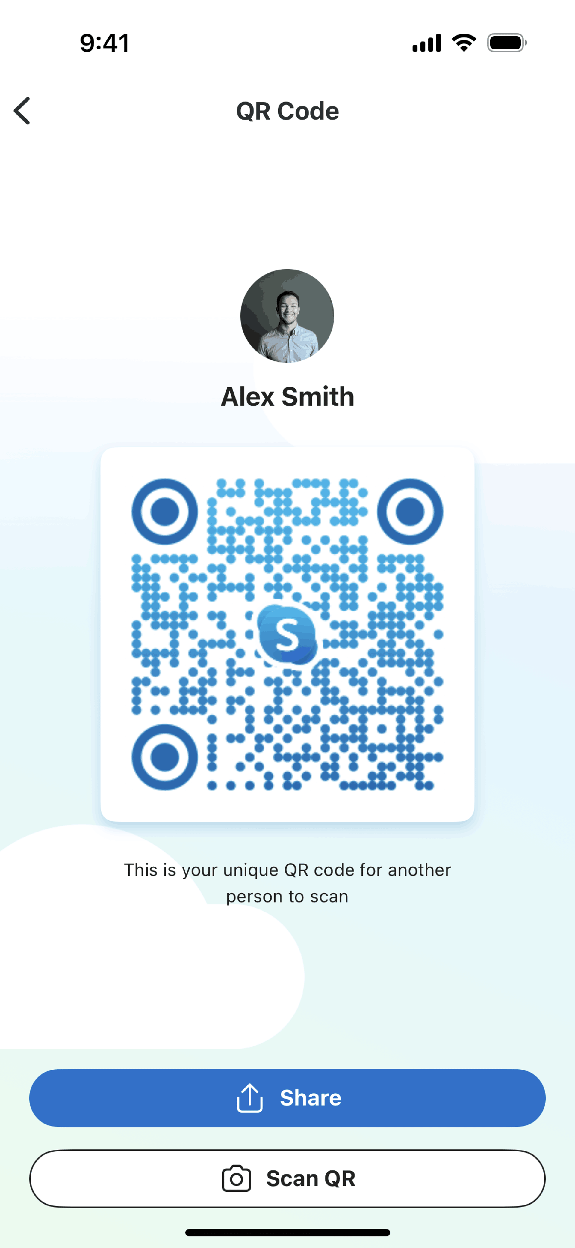 Skype iOS Communication interface screenshot 14