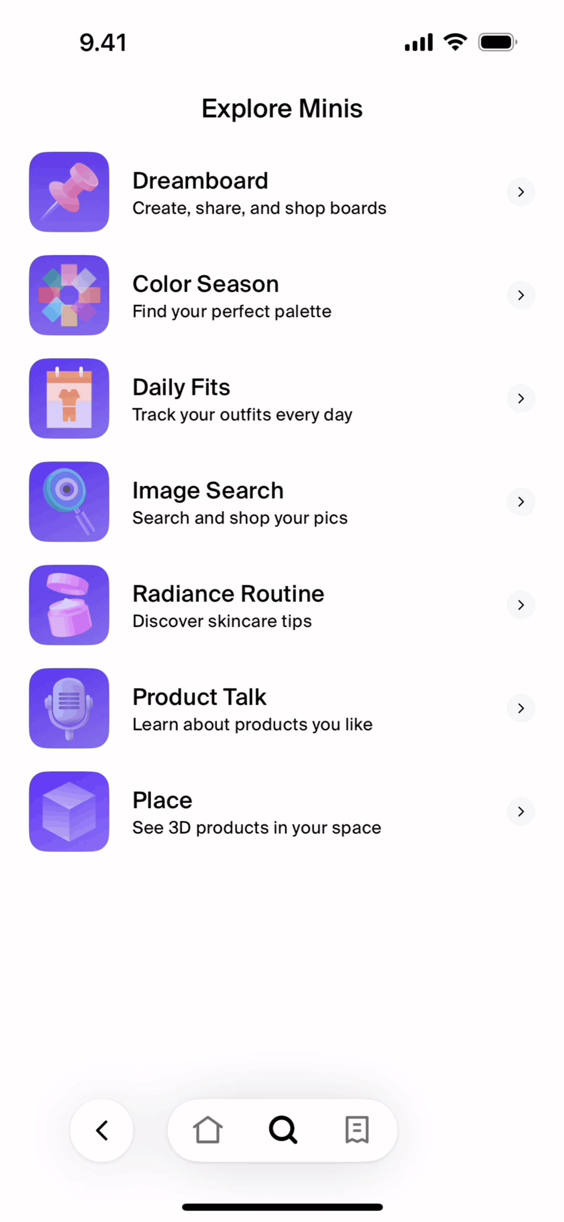 Shop iOS Shopping interface screenshot 6