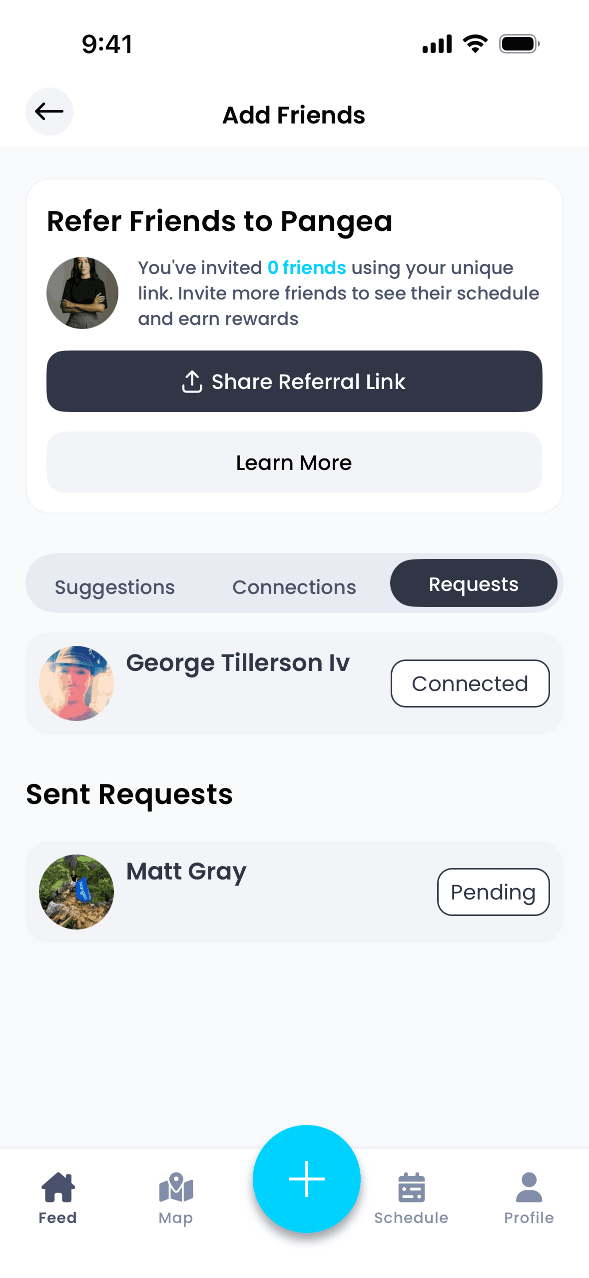 Pangea iOS Travel & Transportation interface screenshot 17