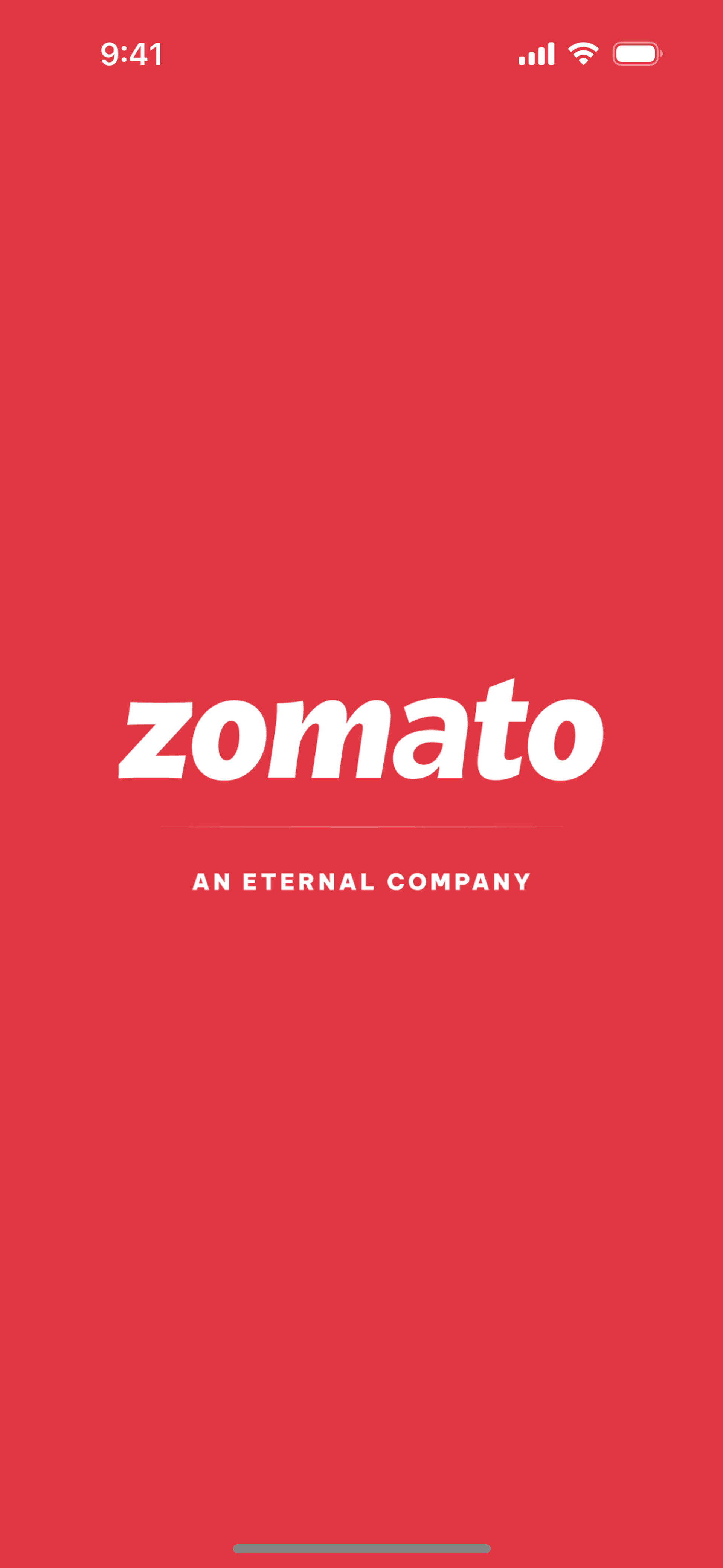 Zomato iOS Food & Drink interface screenshot 1