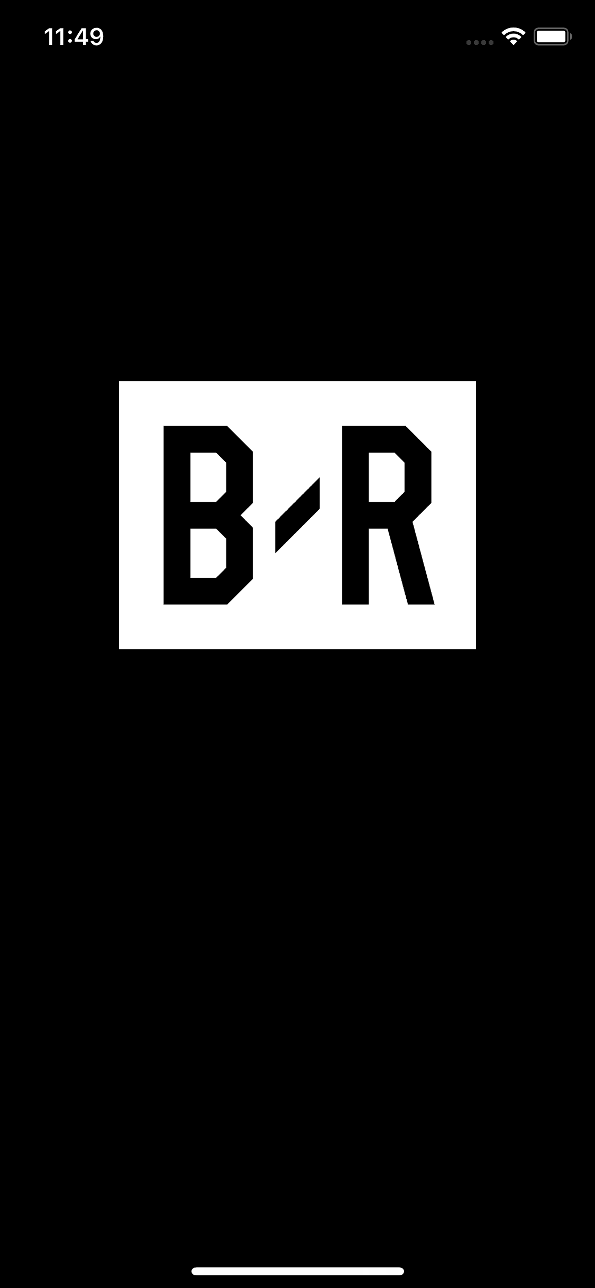 Bleacher Report iOS Sports interface screenshot 1