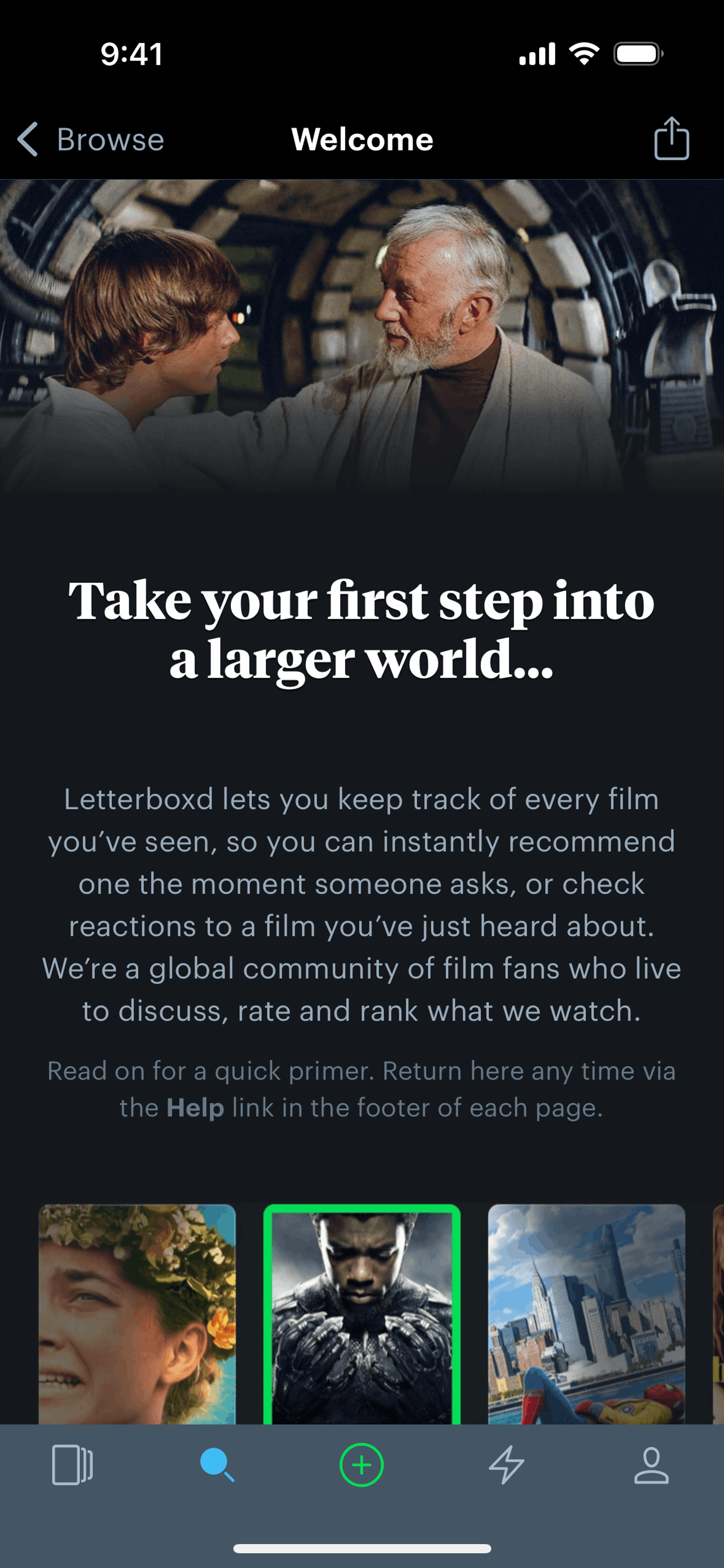 Letterboxd iOS Social Networking interface screenshot 23