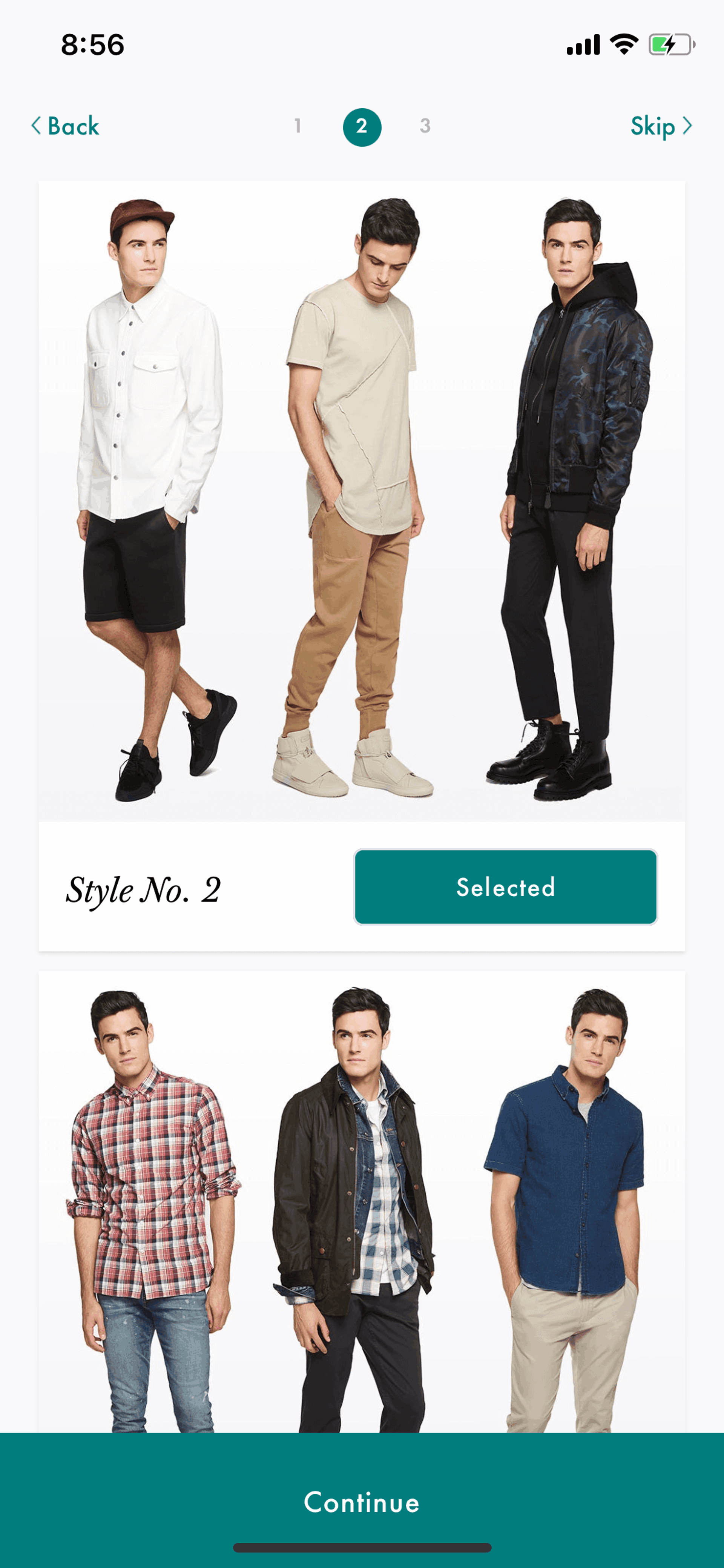 Spring iOS Shopping interface screenshot 4