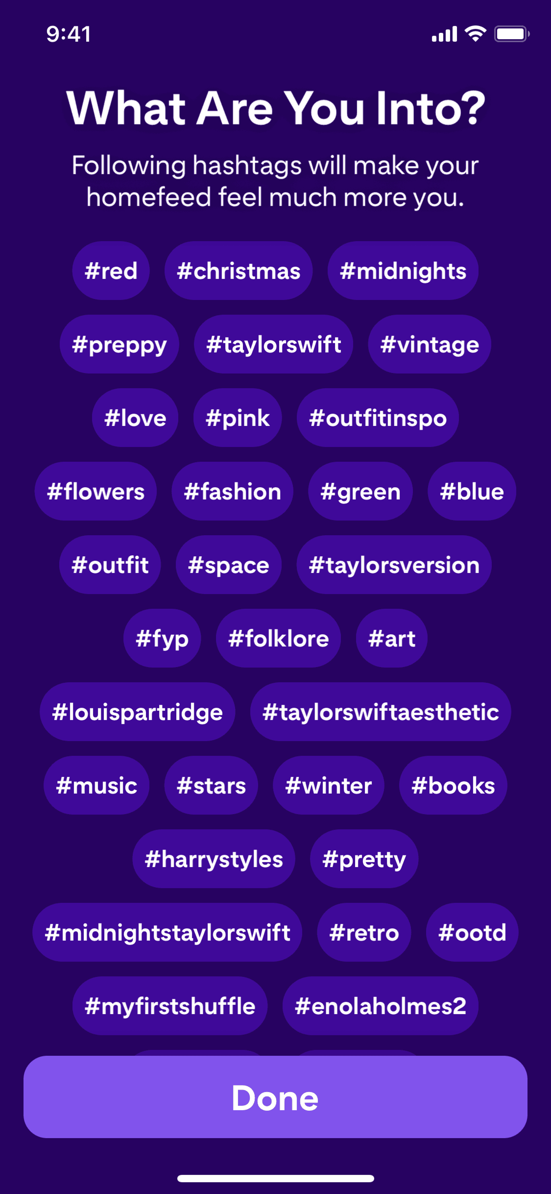 Shuffles by Pinterest iOS Photo & Video interface screenshot 20