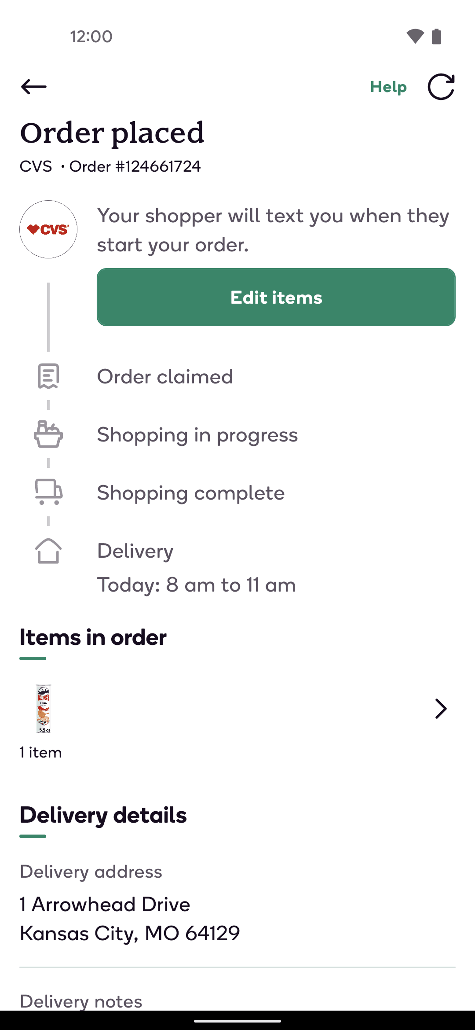 Shipt Android Food & Drink interface screenshot 17