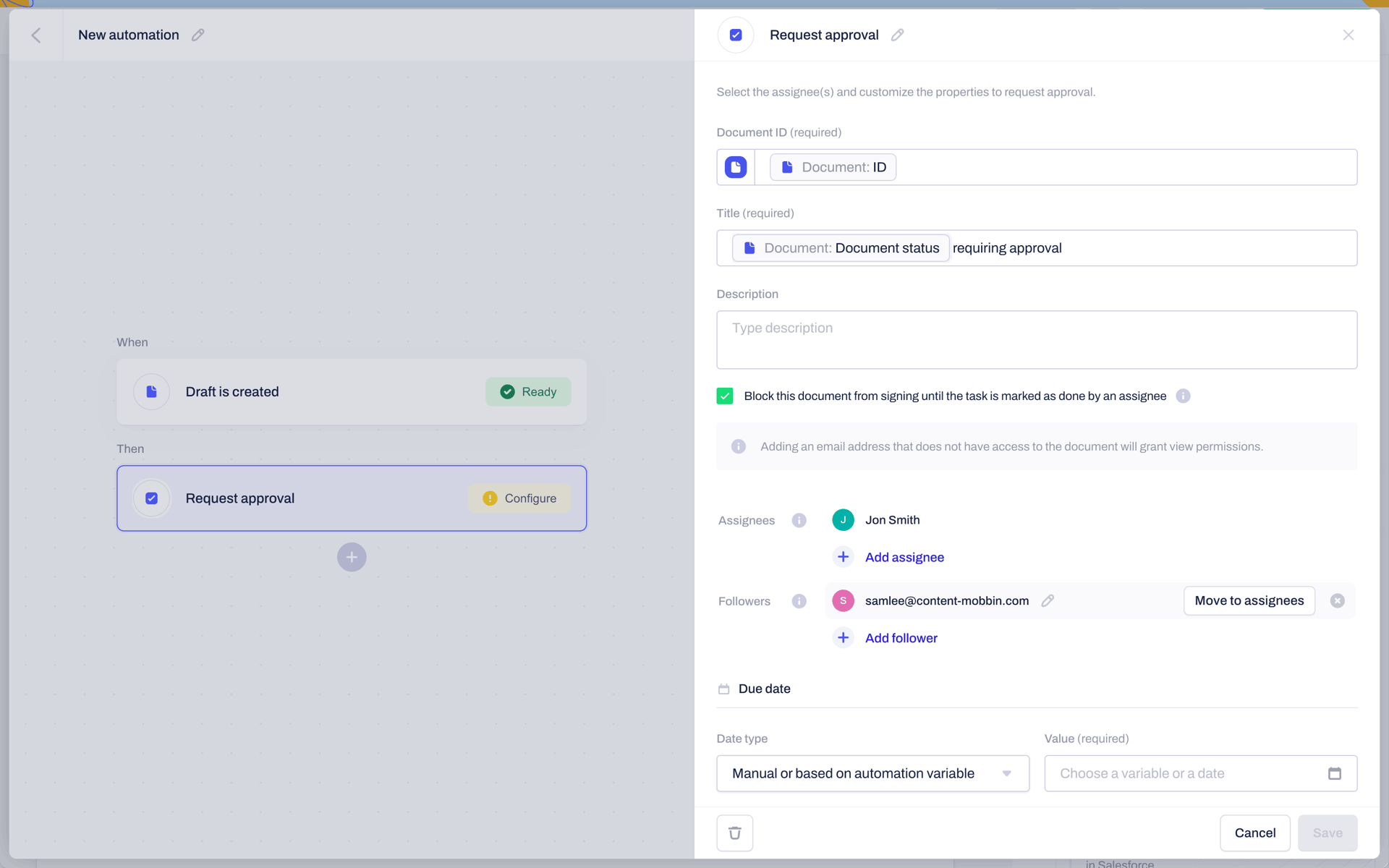Contractbook Web Business interface screenshot 12