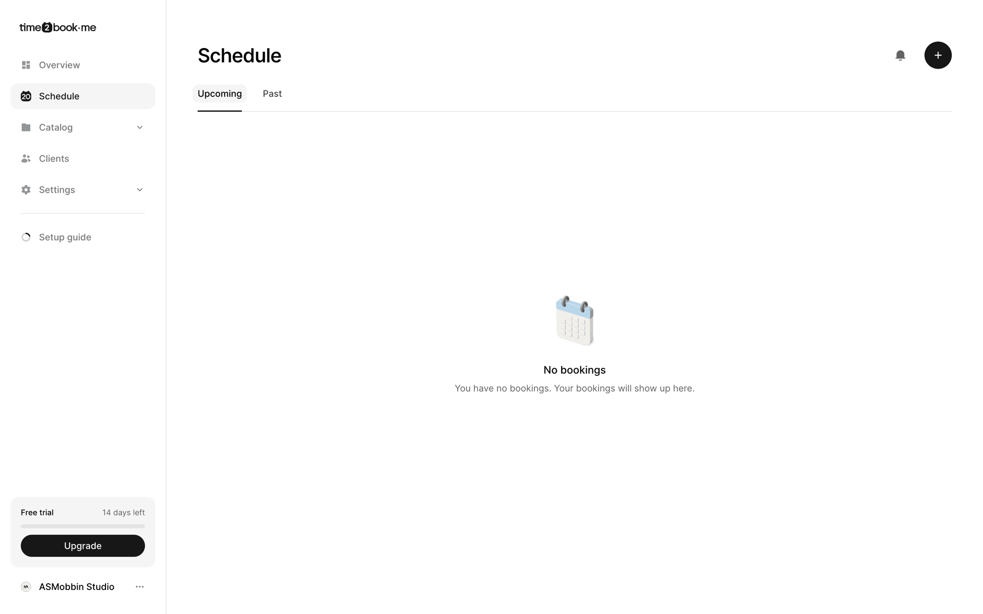 Time2book Web Health & Fitness interface screenshot 20