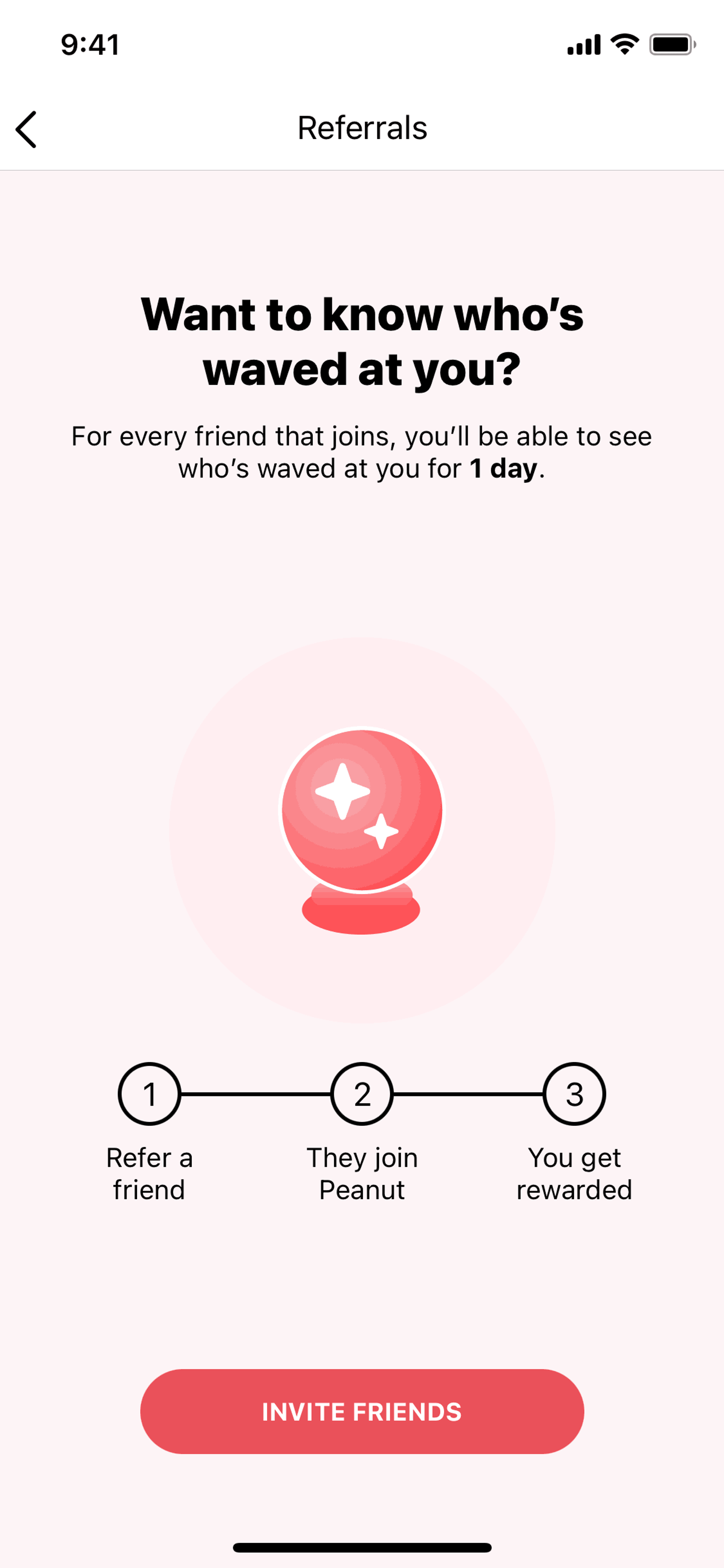 Peanut iOS Social Networking interface screenshot 21