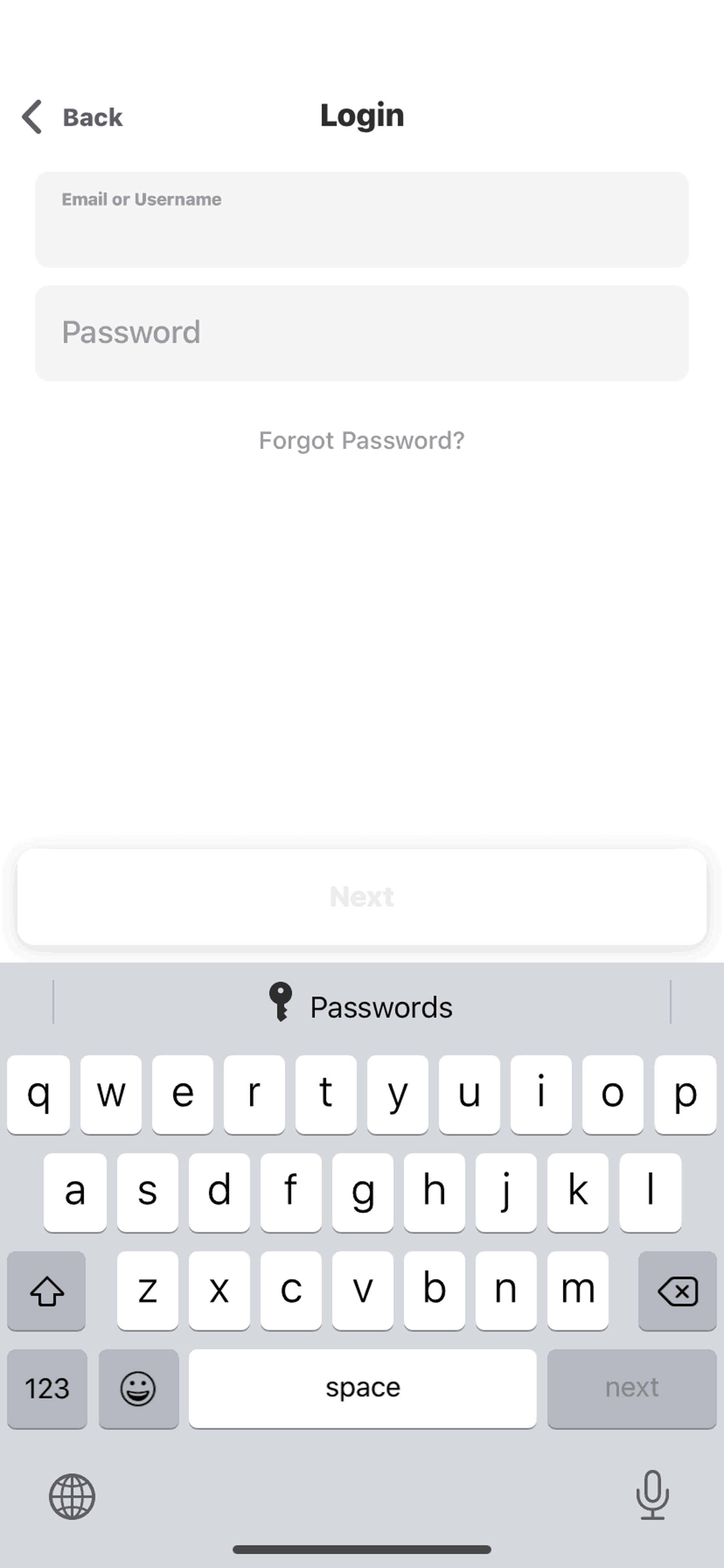 Houseparty iOS Social Networking interface screenshot 2