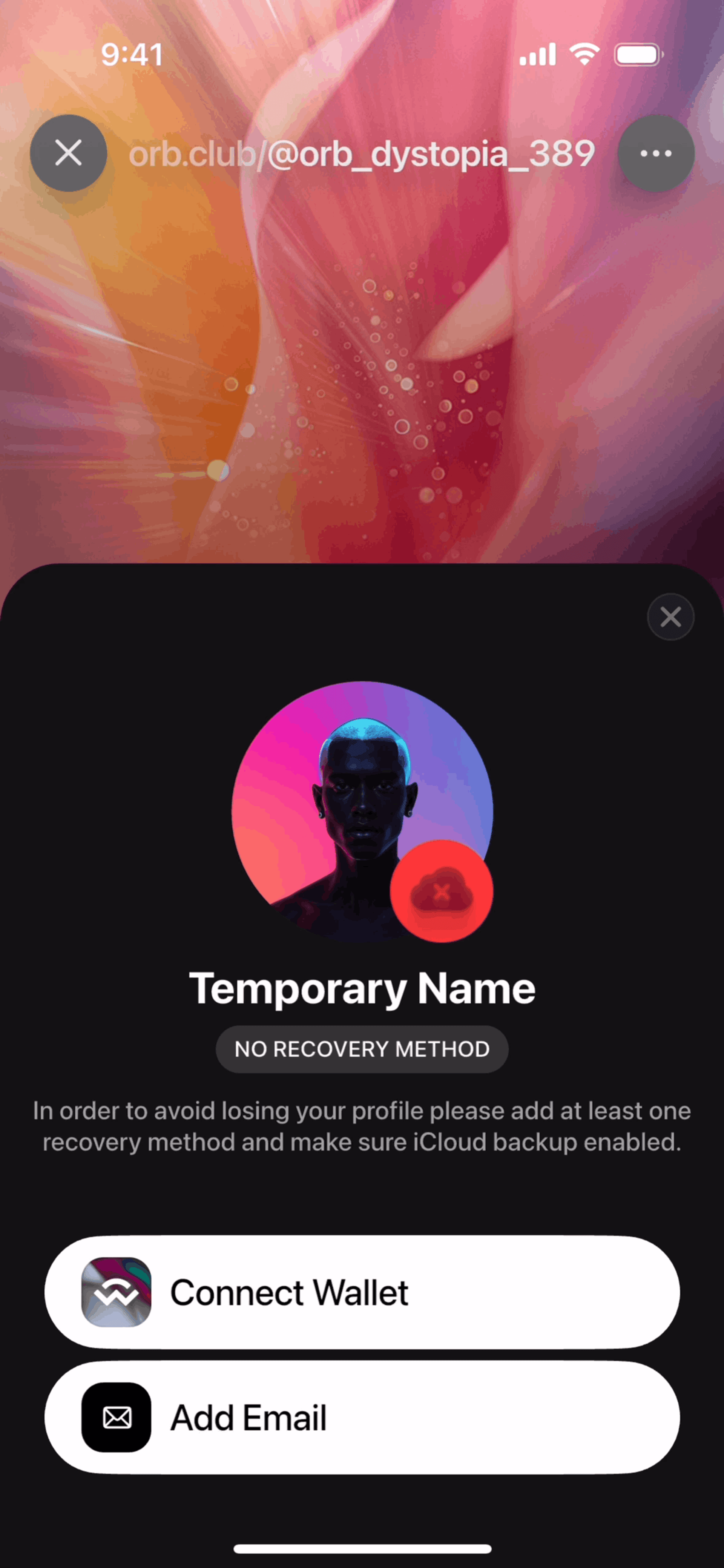 Orb Social iOS Social Networking interface screenshot 15