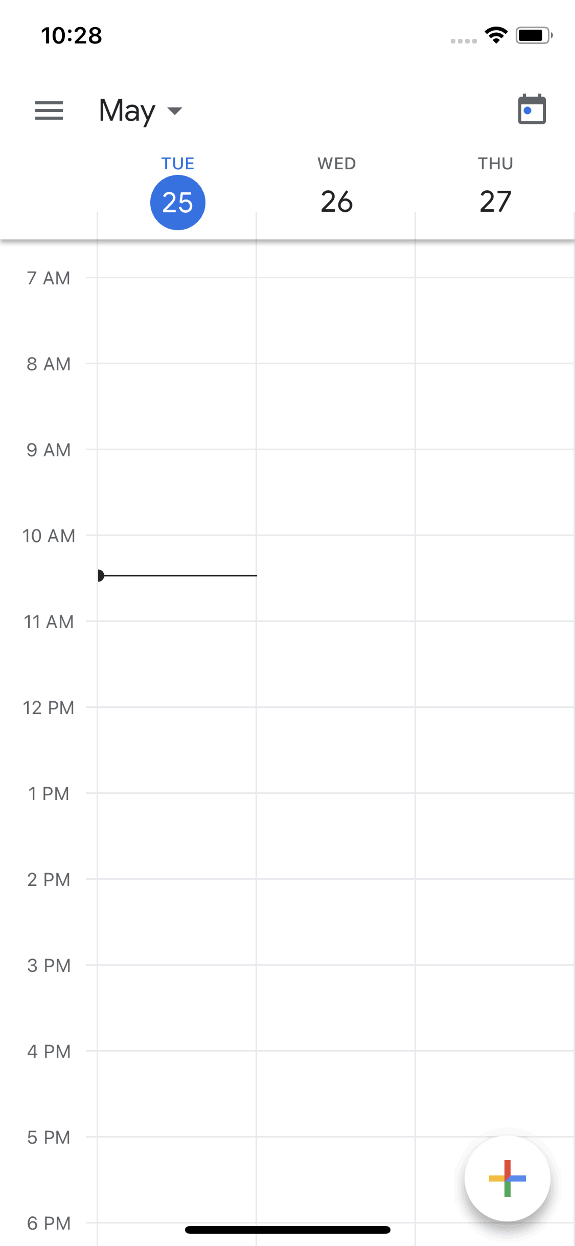 Google Calendar iOS Productivity interface screenshot 10