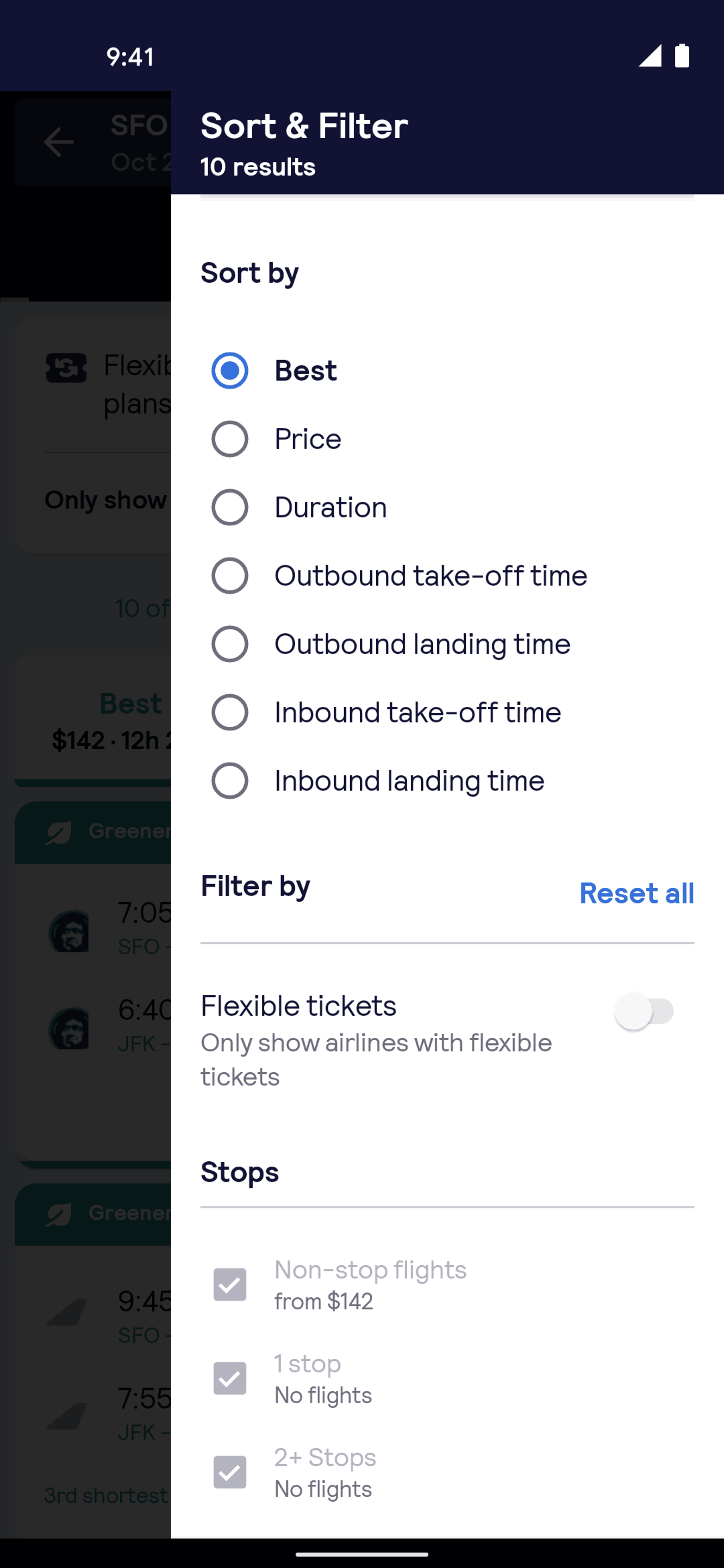 Skyscanner Android Travel & Transportation interface screenshot 15