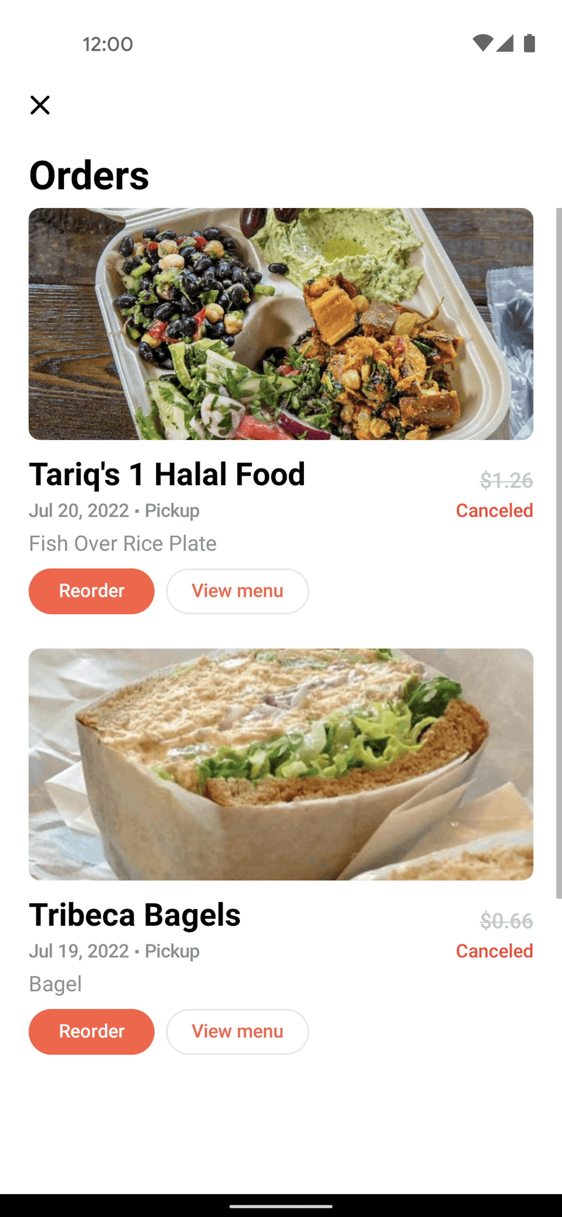Allset Android Food & Drink interface screenshot 22