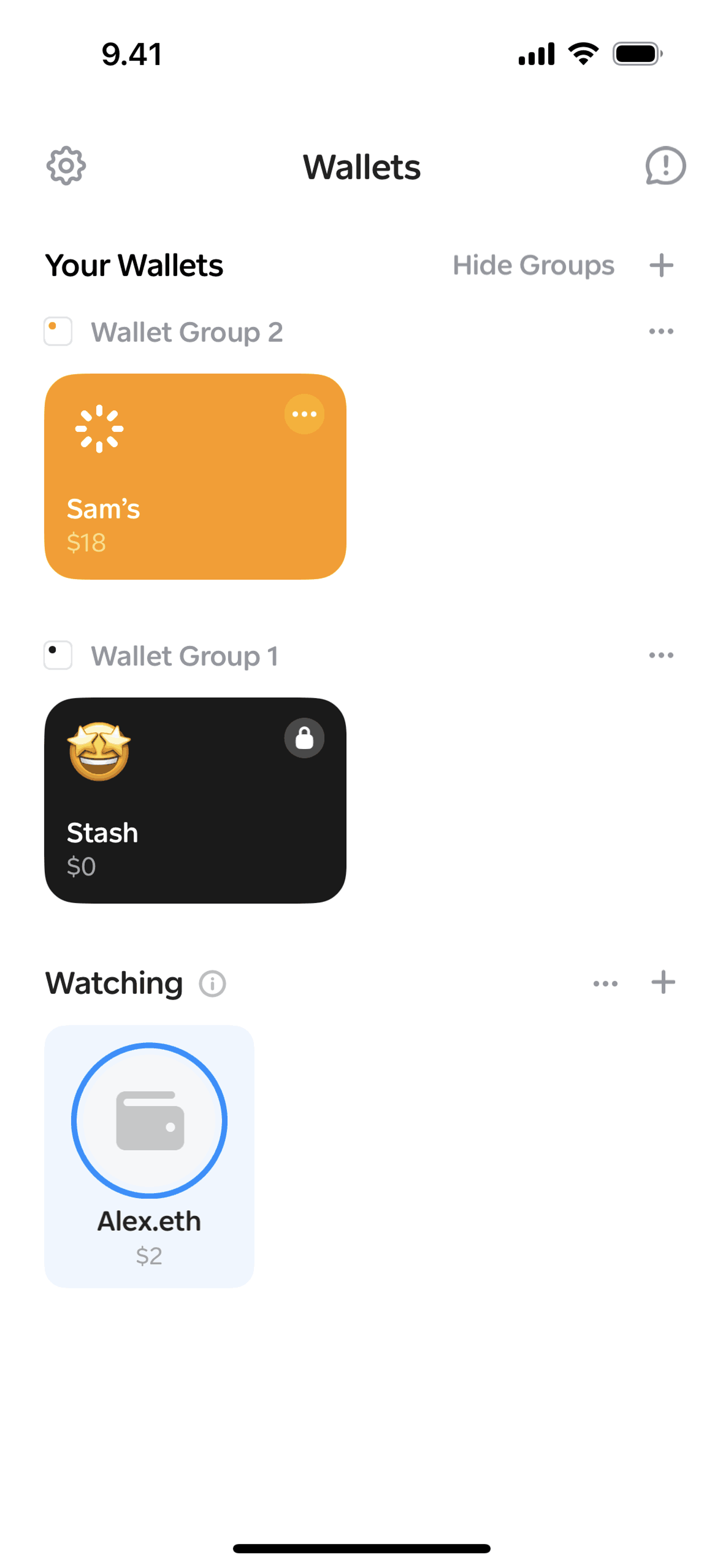 Family iOS Crypto & Web3 interface screenshot 19