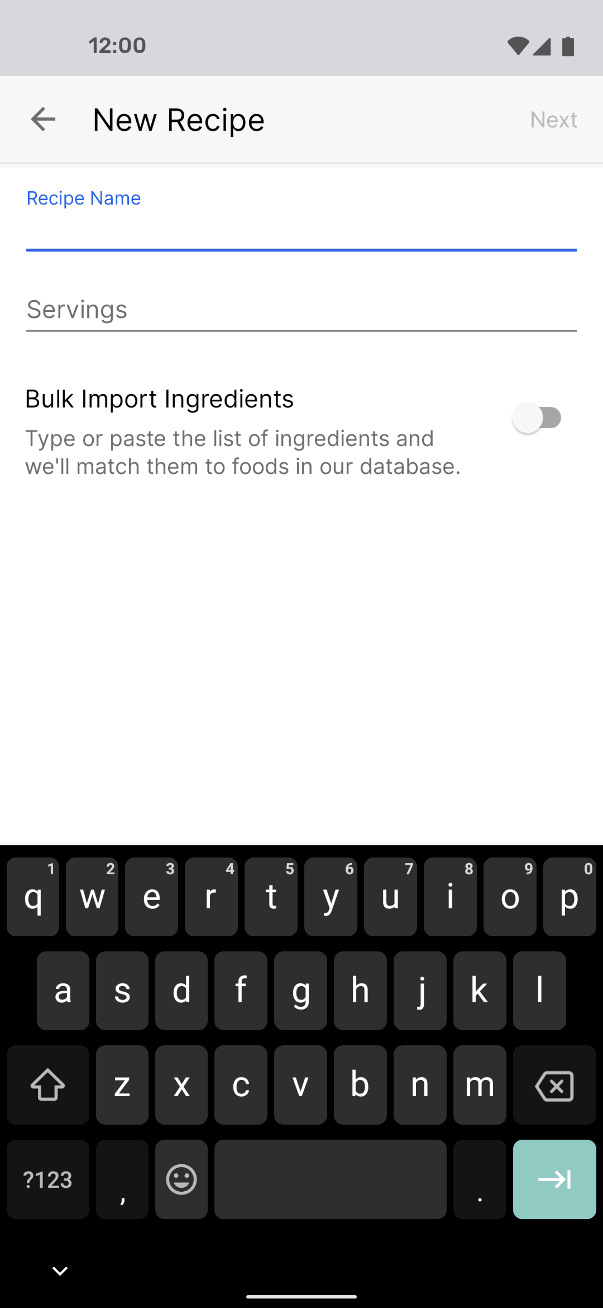 MyFitnessPal Android Health & Fitness interface screenshot 12