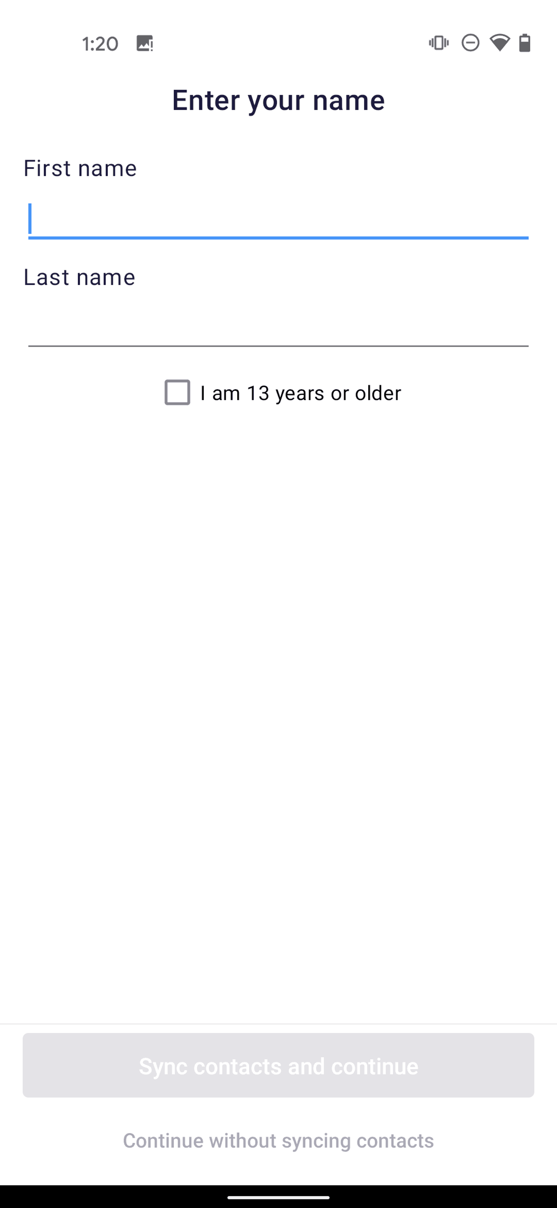 IRL Android Social Networking interface screenshot 8