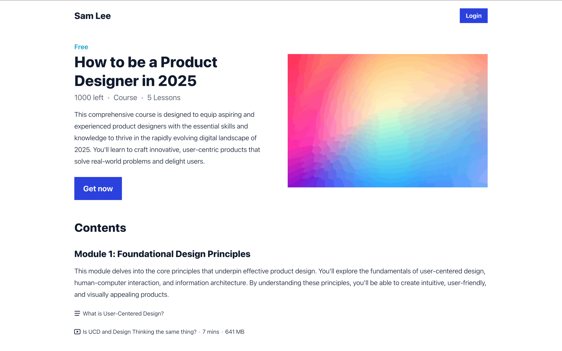 Podia Web Business interface screenshot 7