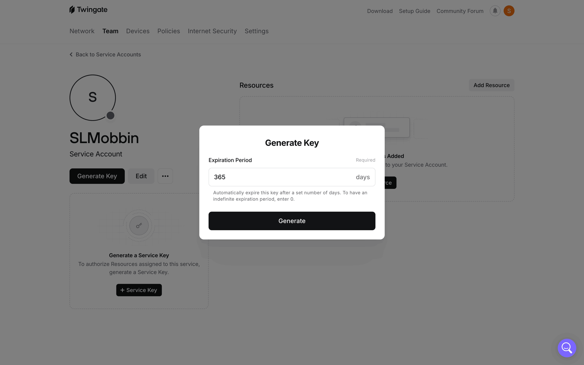 Twingate Web Developer Tools interface screenshot 19