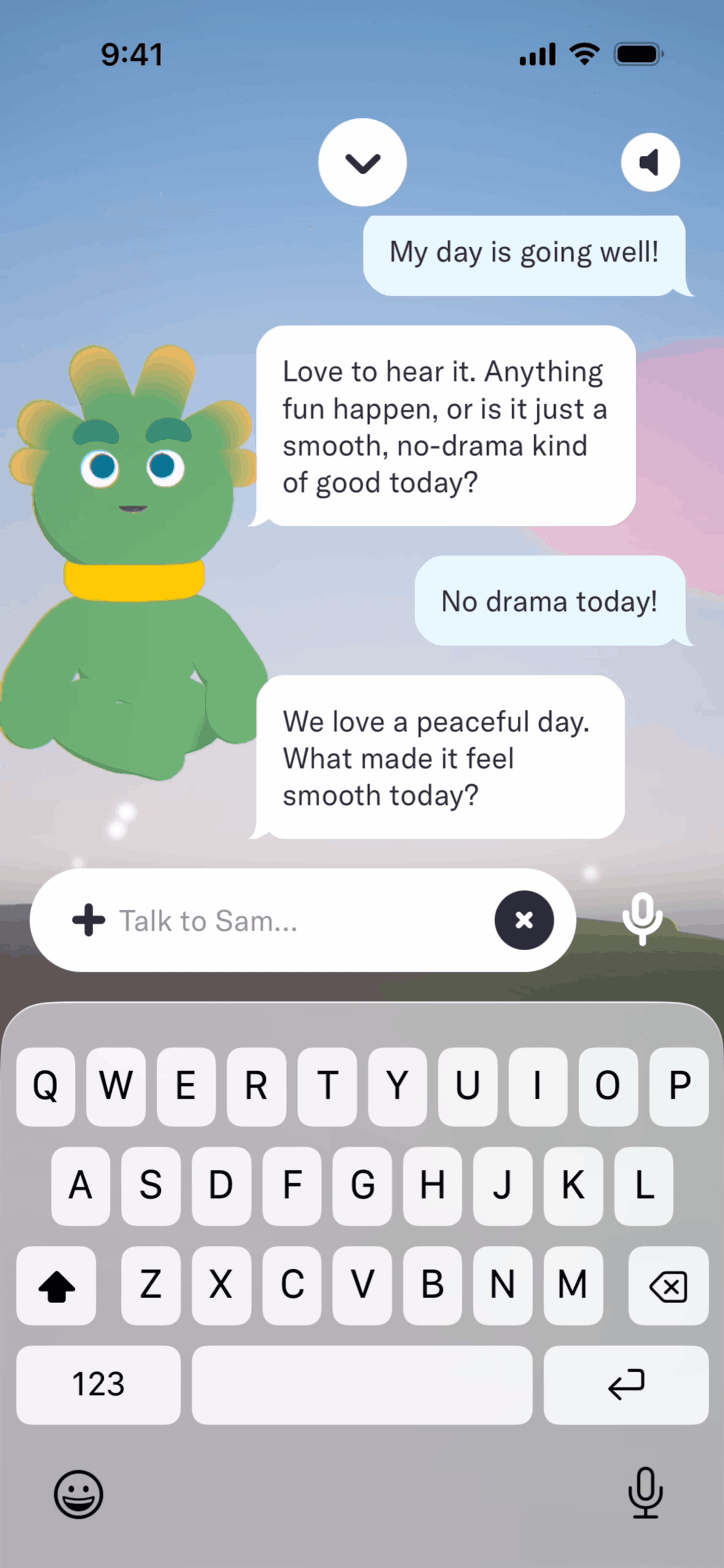 Tolan iOS AI interface screenshot 15
