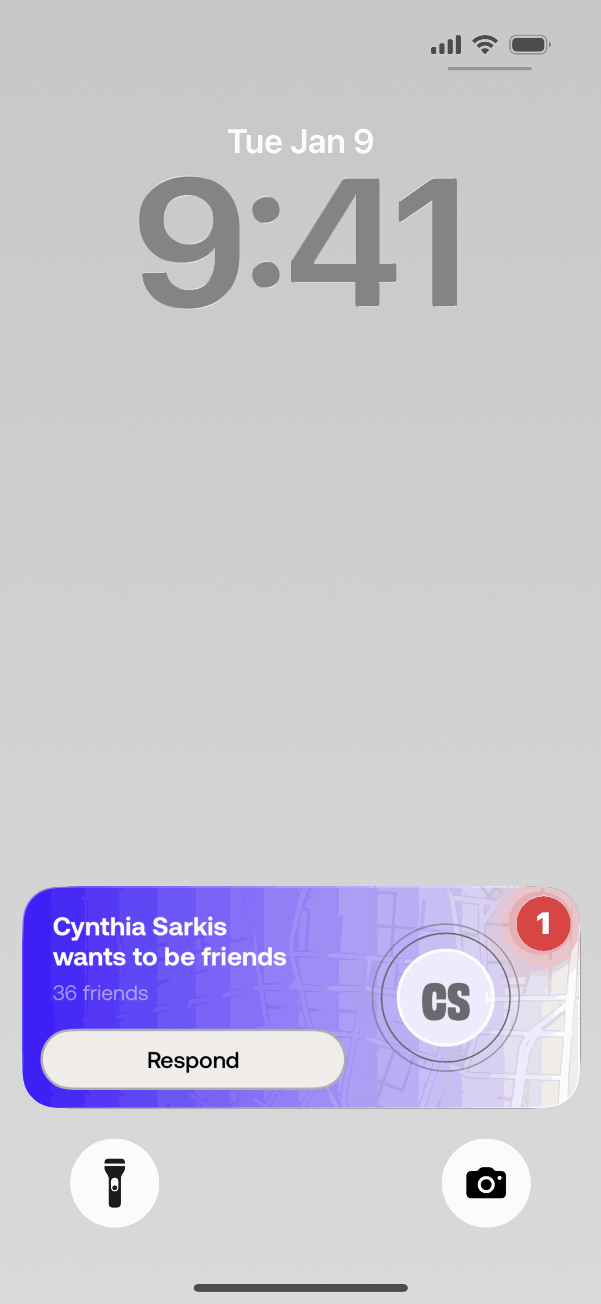 Bump iOS Social Networking interface screenshot 2